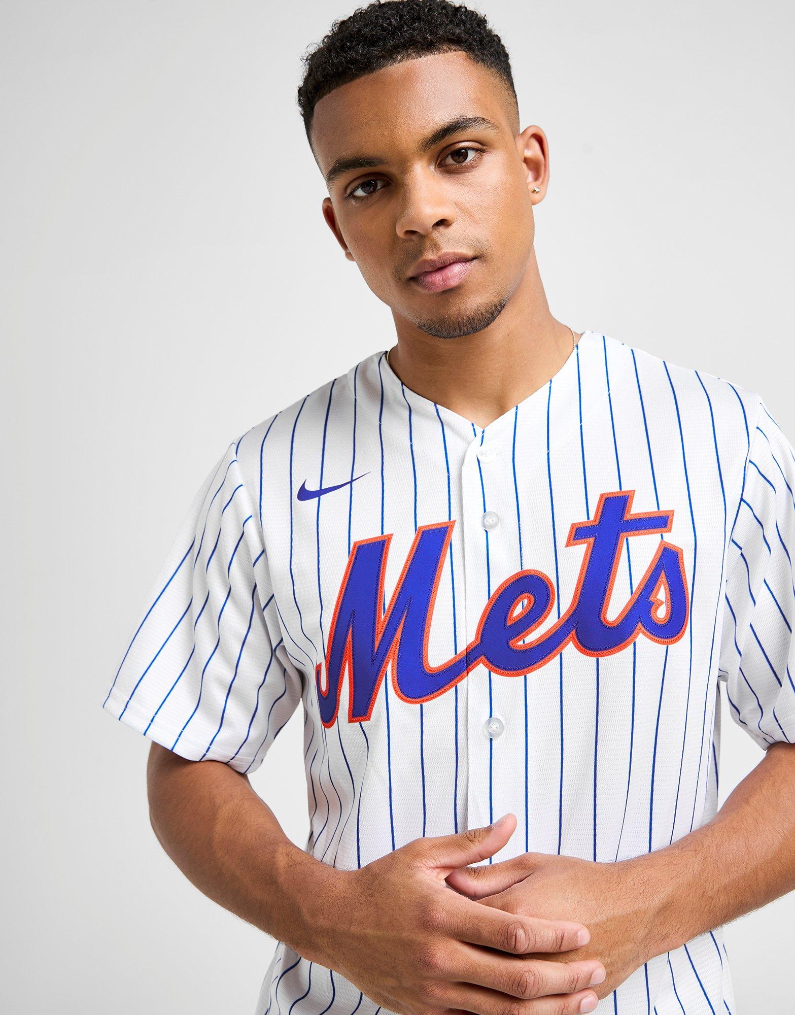 White Nike New York Mets Alonso #20 Home Jersey - JD Sports