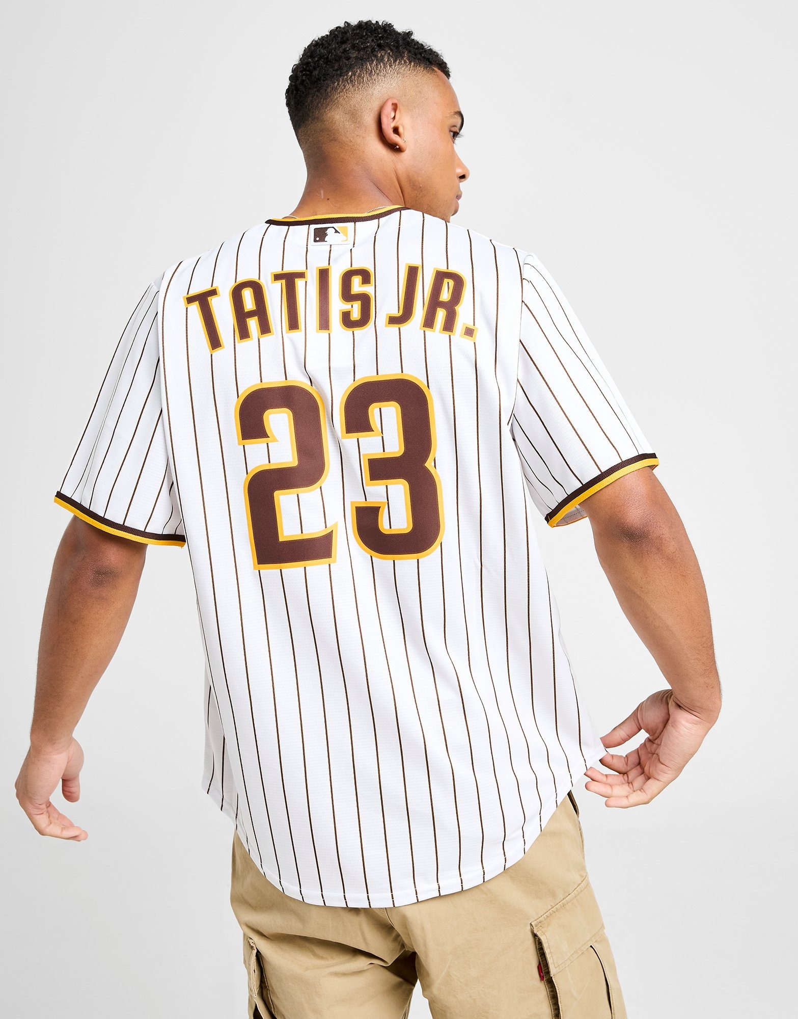Nike Maillot domicile San Diego Padres Tatis Jr #23 Blanc