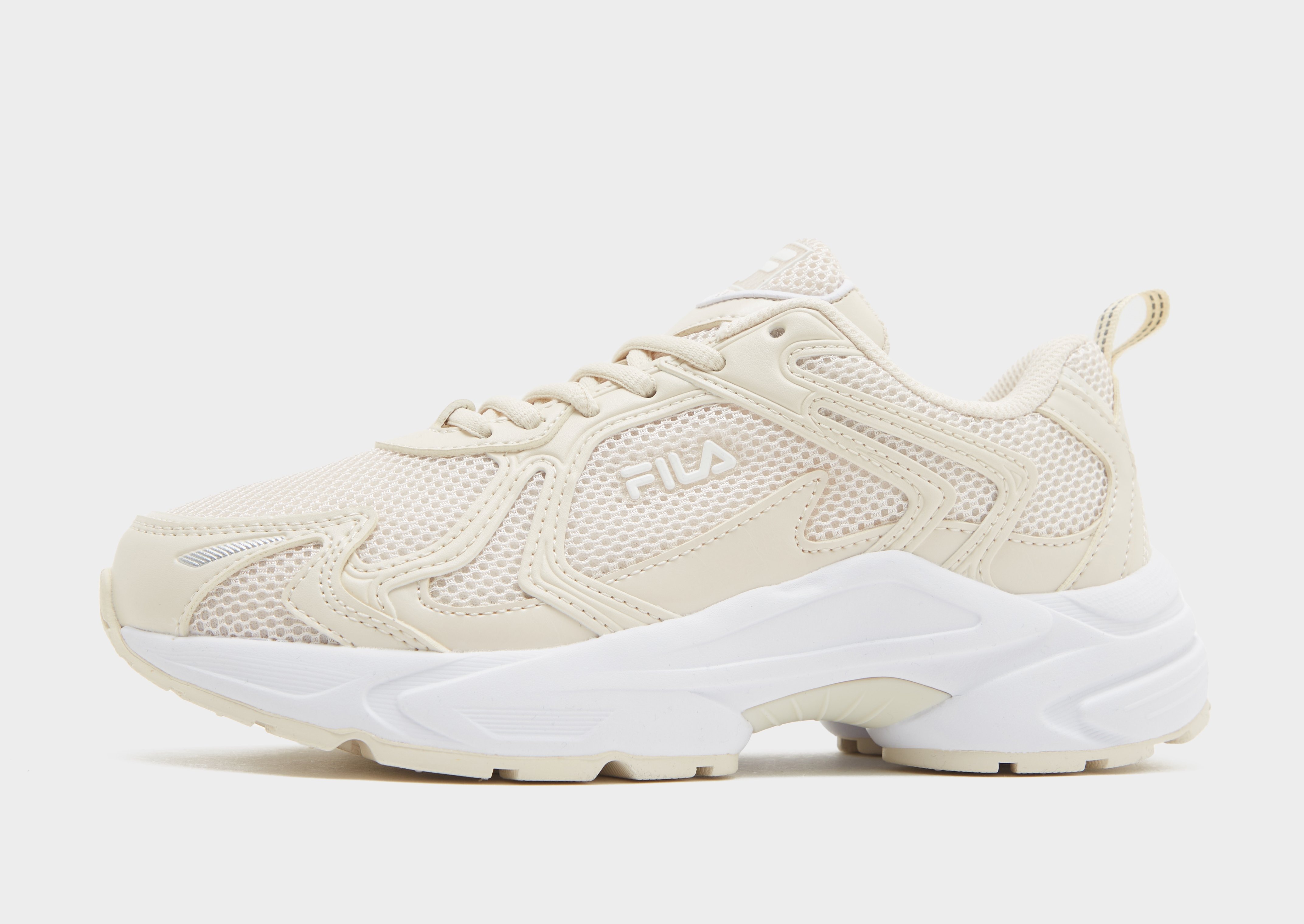 jd sports white fila trainers