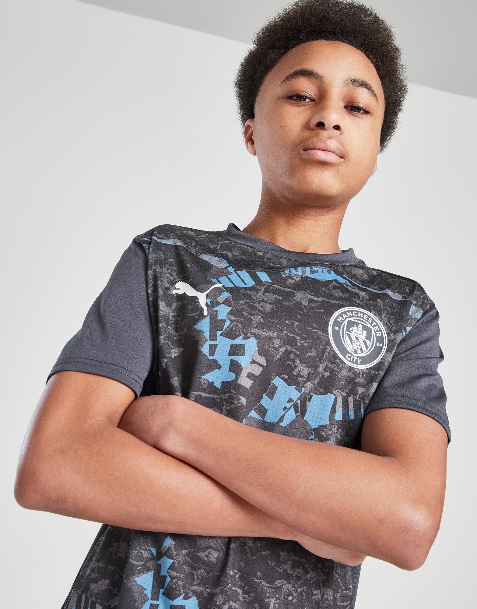 PUMA Manchester City FC Pre Match Shirt Junior