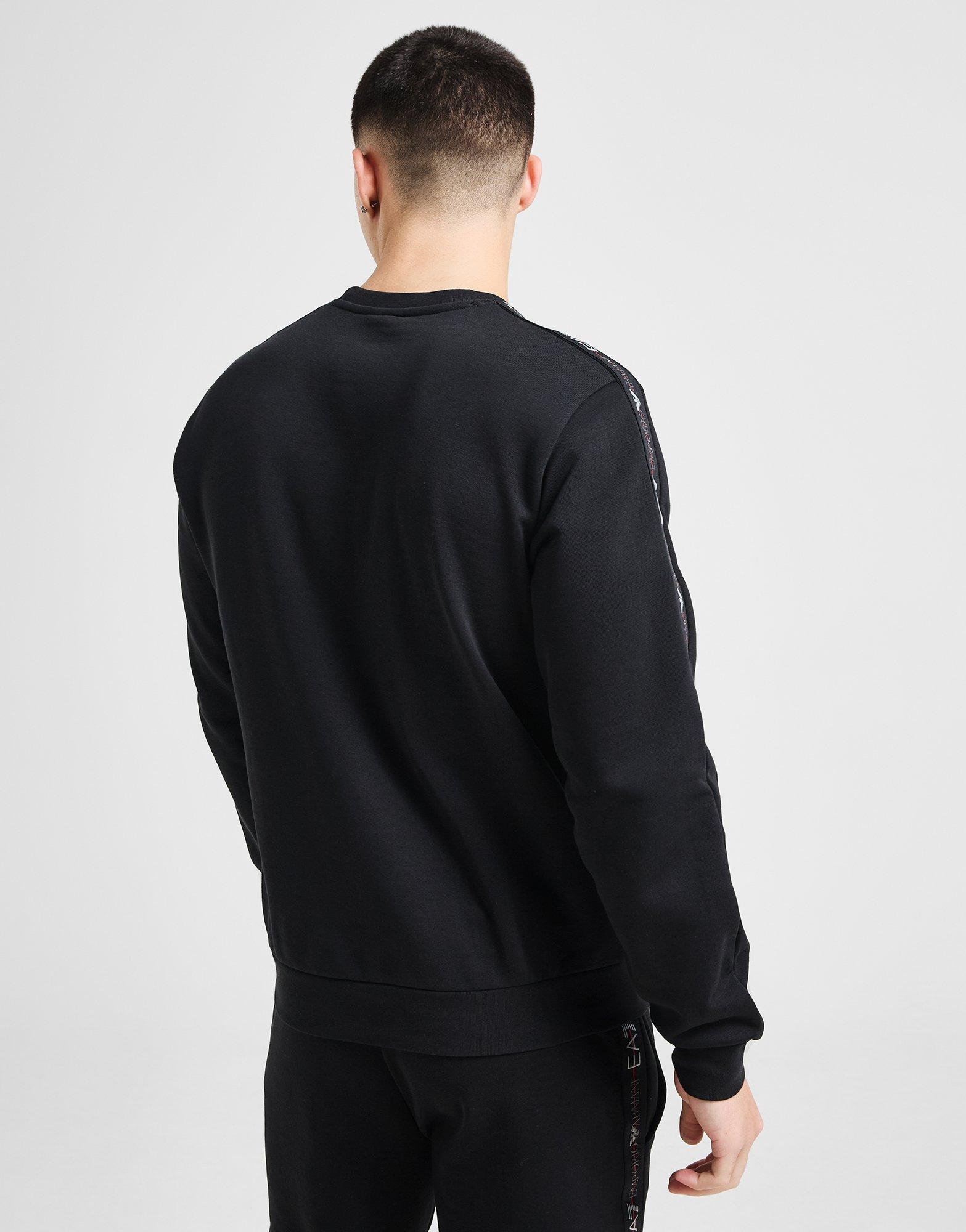 EA7 Emporio Armani Sweatshirt Tape Large Logo Crew