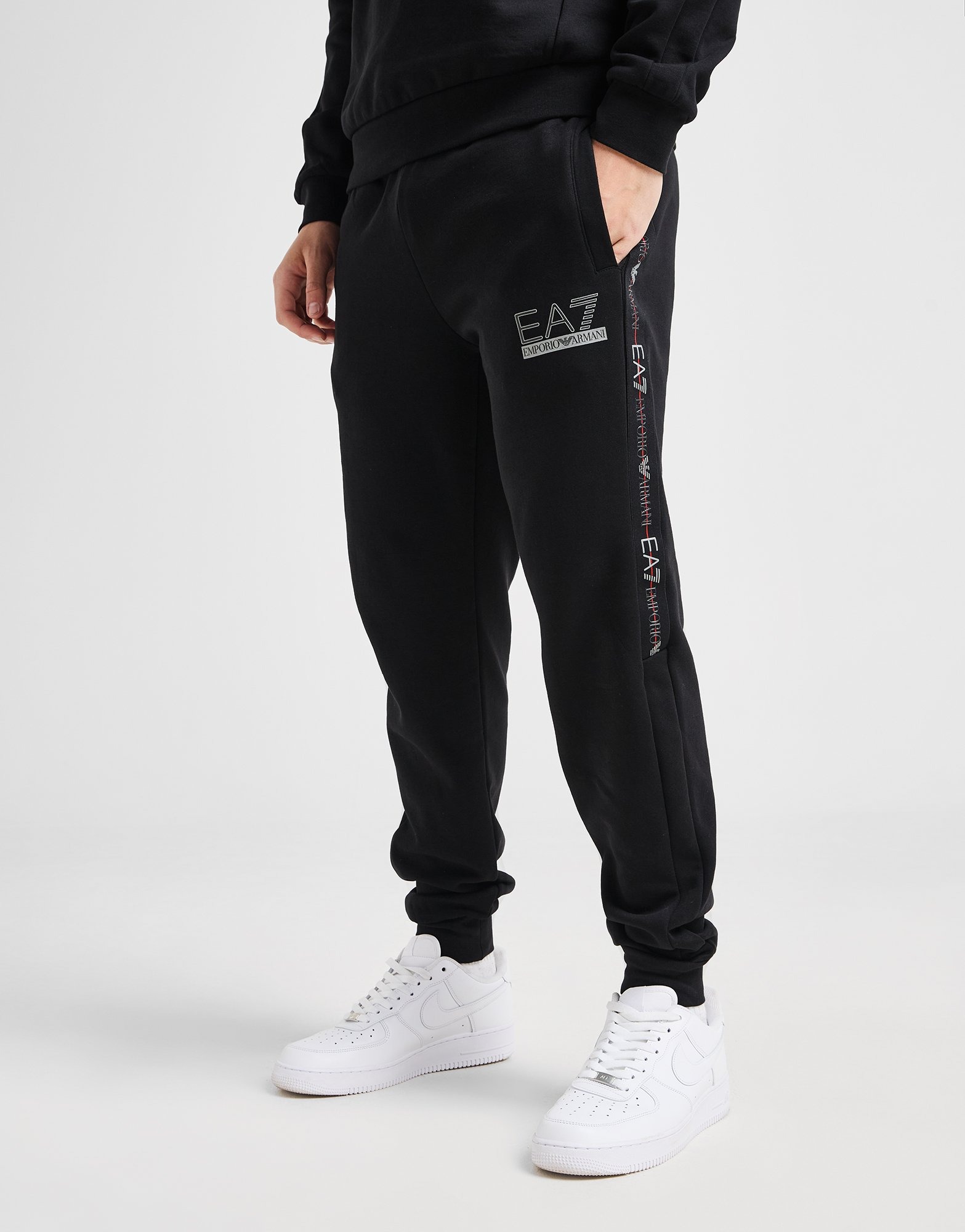 EA7 Emporio Armani Pantalon de jogging Tape Homme Noir JD Sports France