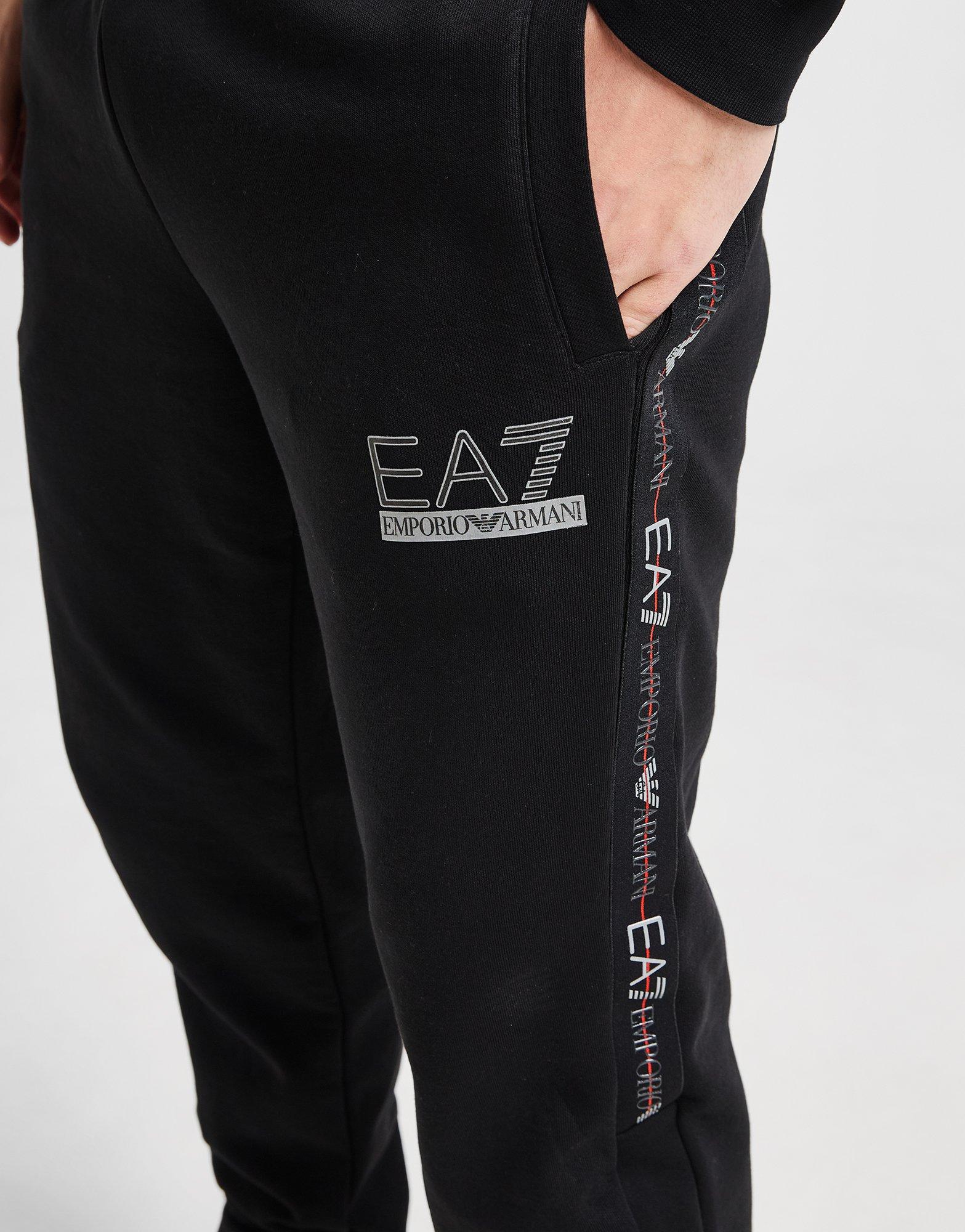 EA7 Emporio Armani Tape Logo Joggers