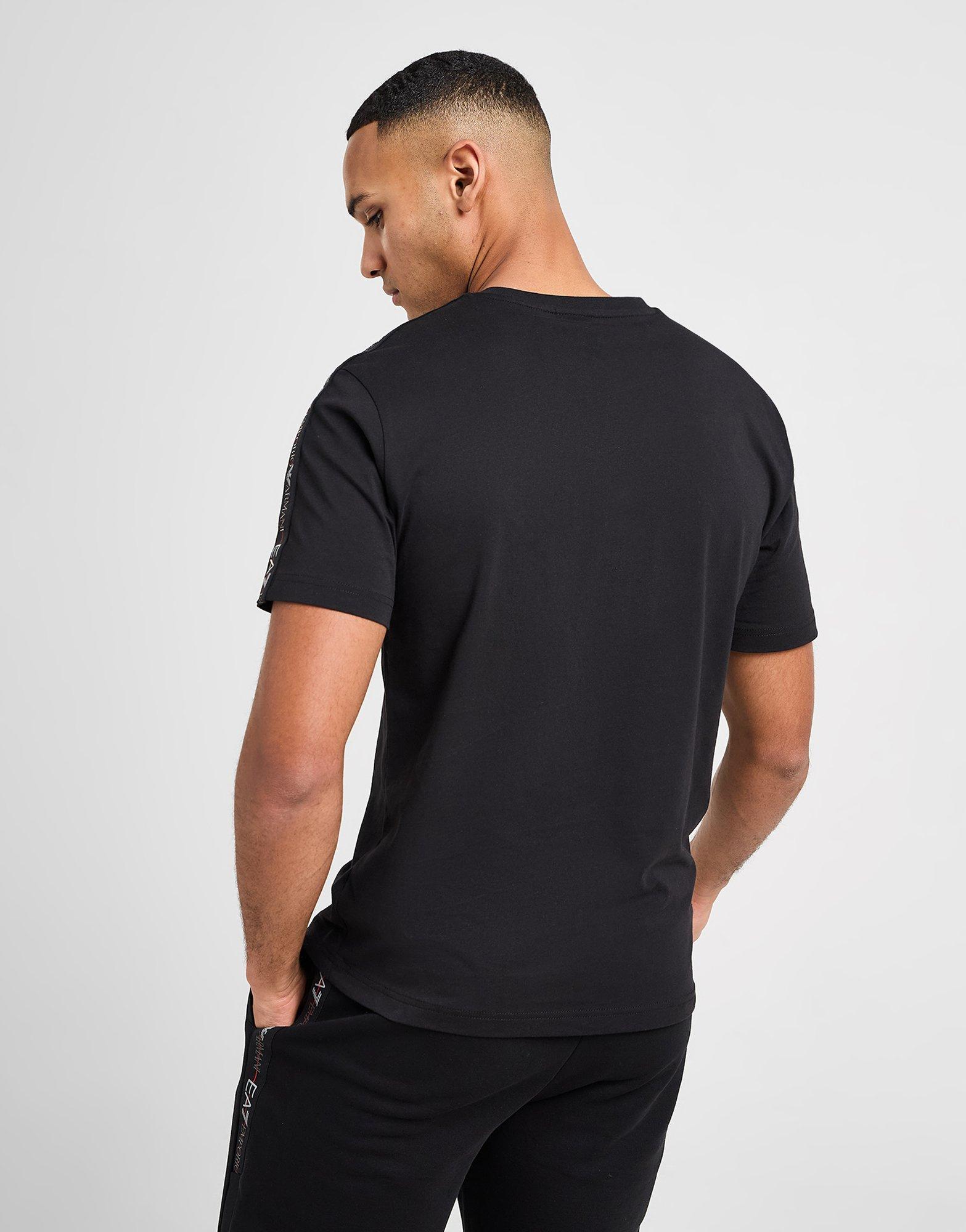 EA7 Emporio Armani Tape Large Logo T-Shirt