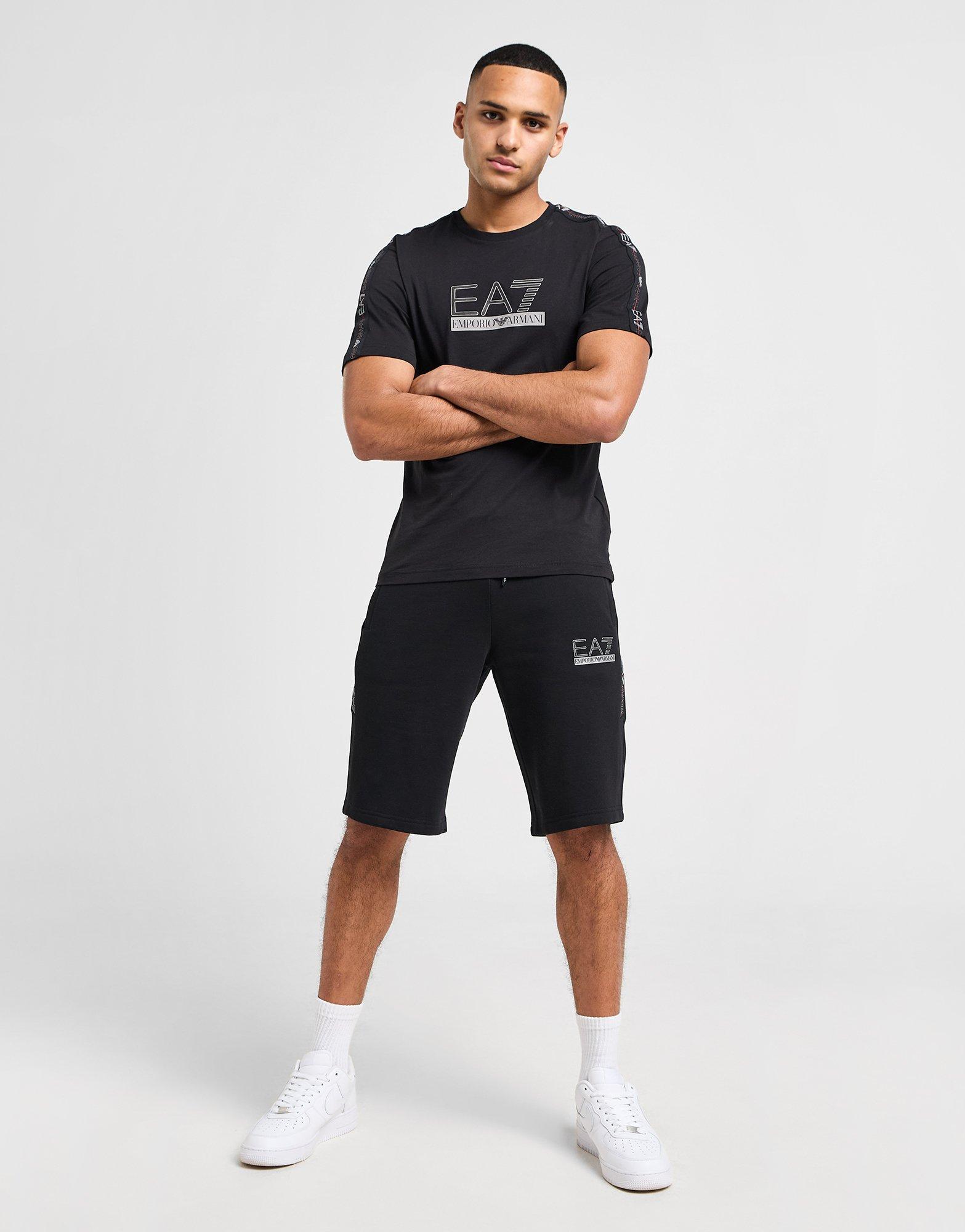 EA7 Emporio Armani Tape Large Logo T-Shirt