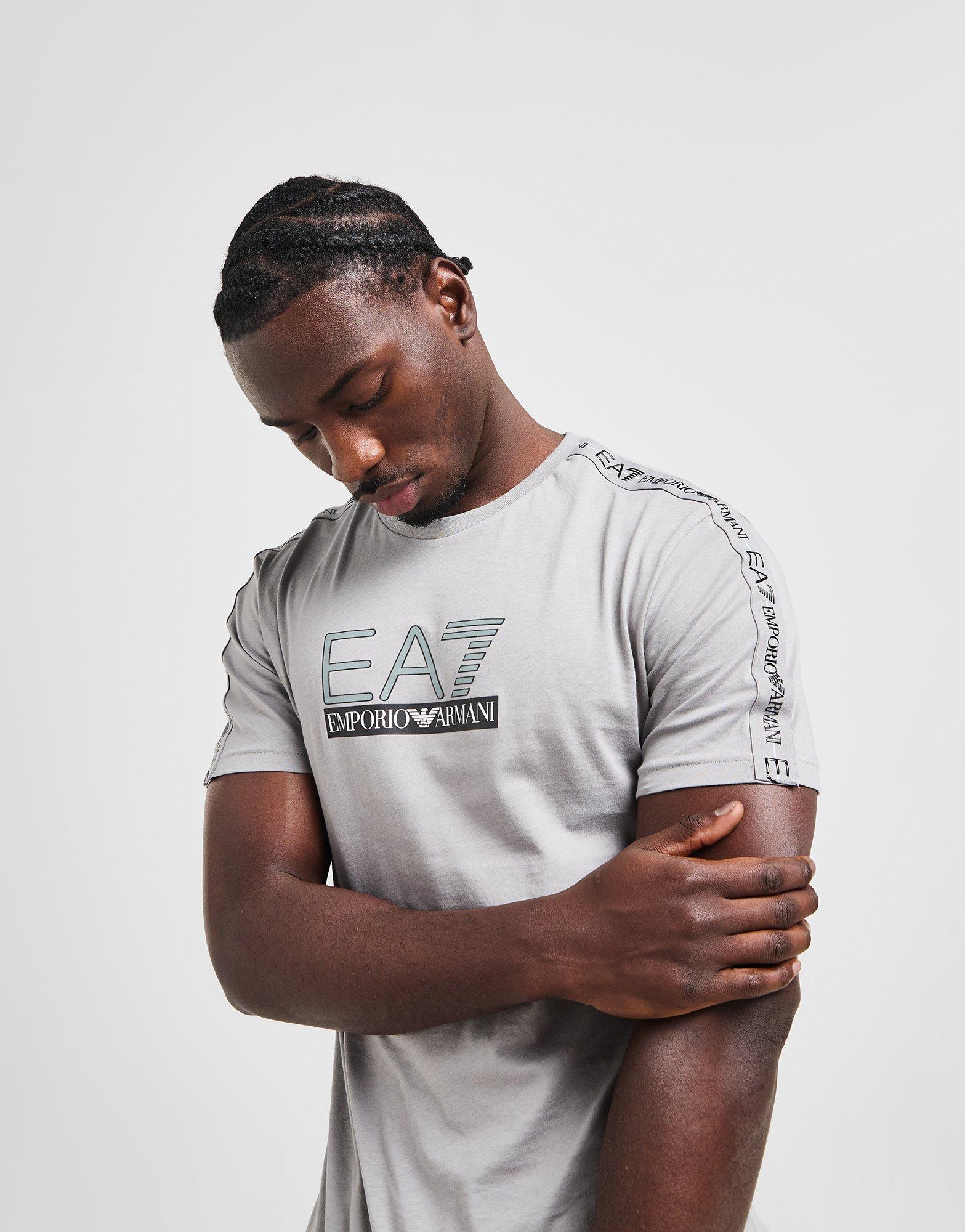 EA7 Emporio Armani Tape Large Logo T-Shirt