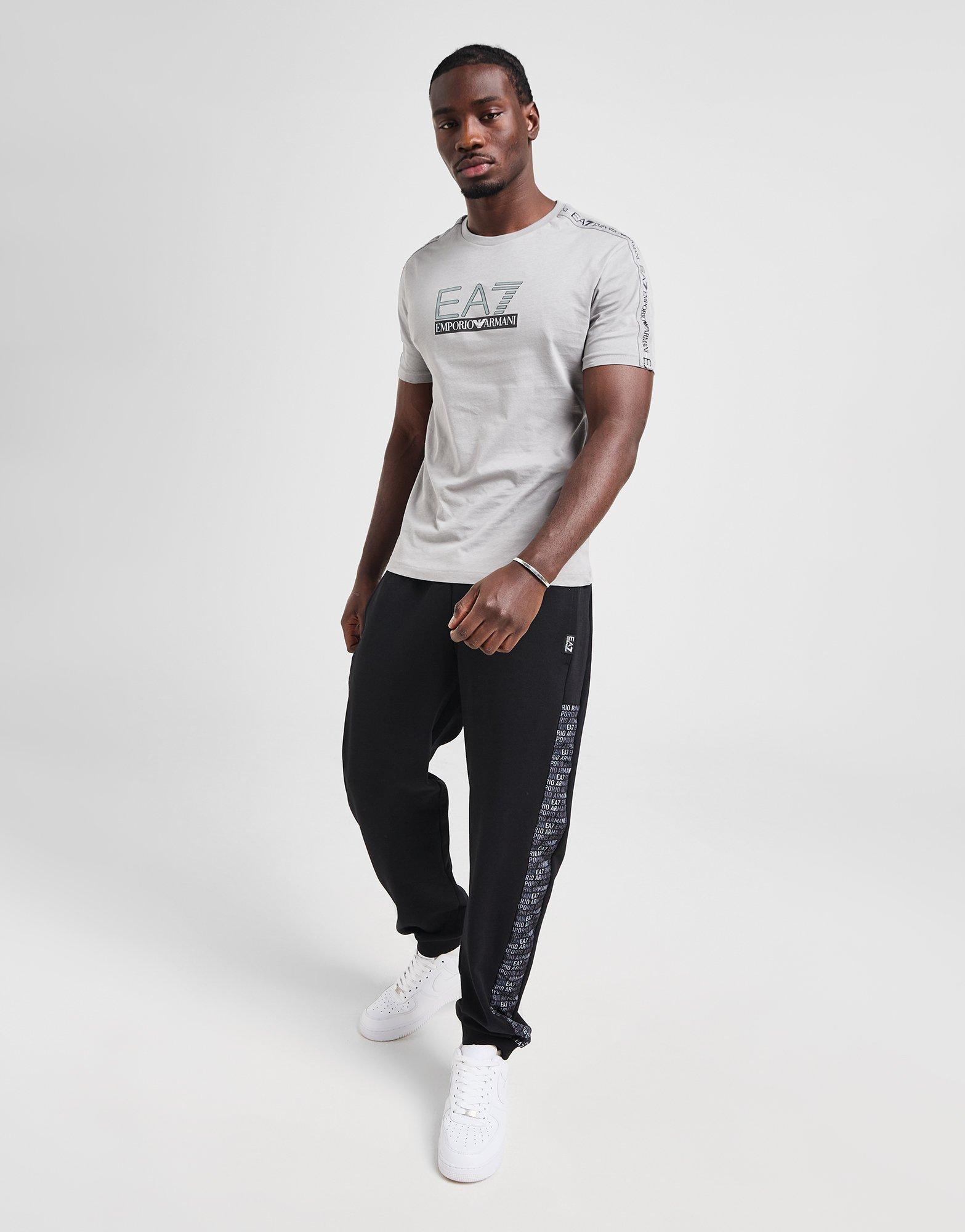 EA7 Emporio Armani Tape Large Logo T-Shirt