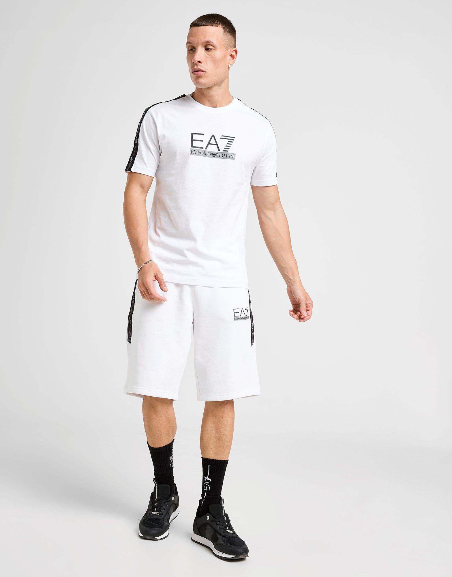 EA7 Emporio Armani T-shirt Tape à grand logo