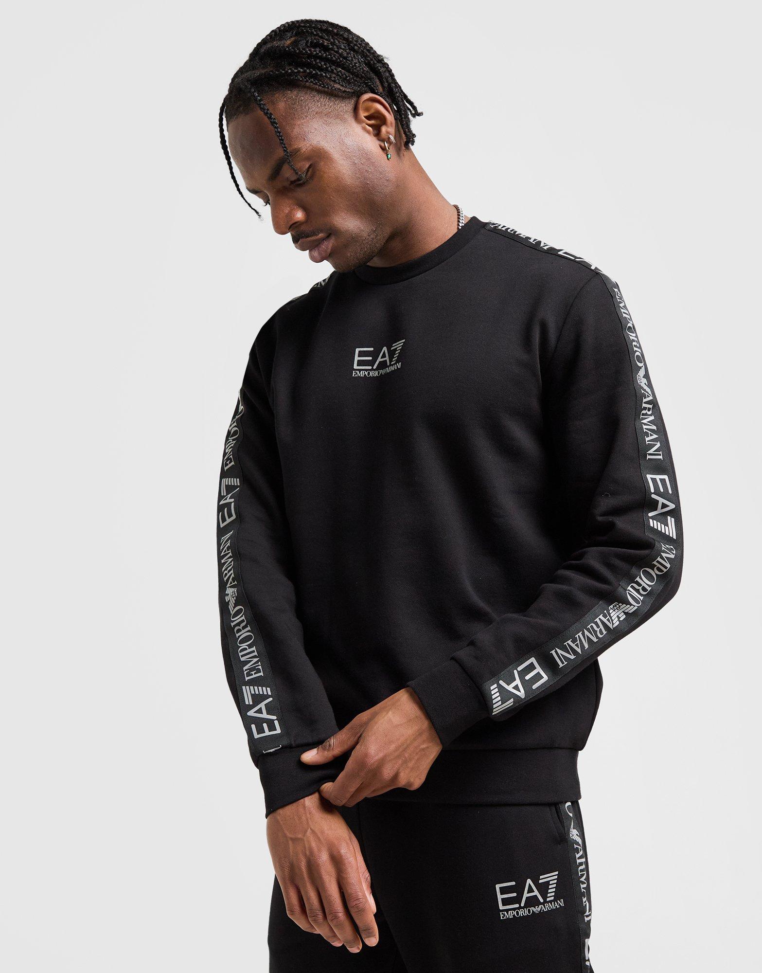 EA7 Emporio Armani Central Tape Crew Tracksuit