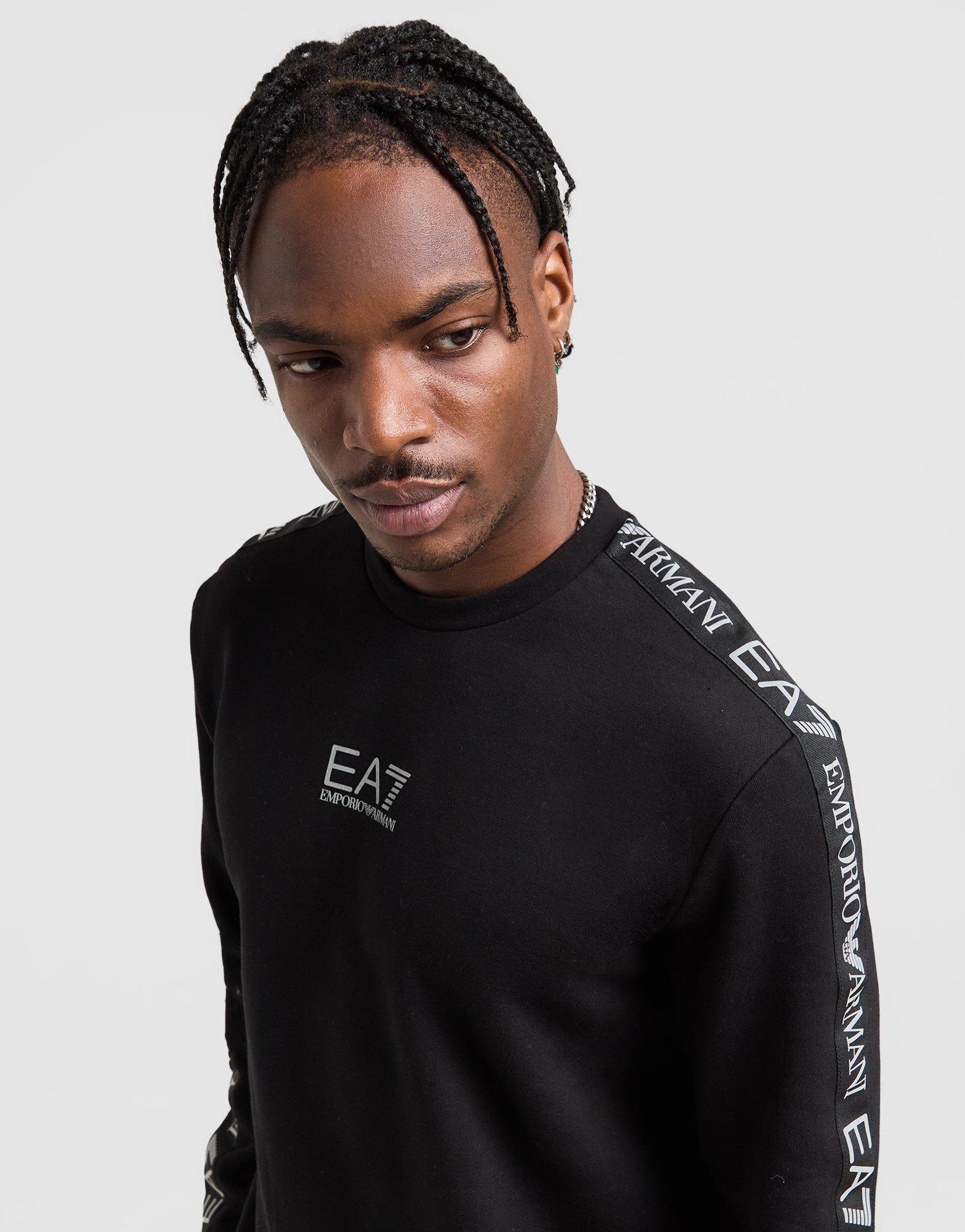 EA7 Emporio Armani Central Tape Crew Tracksuit