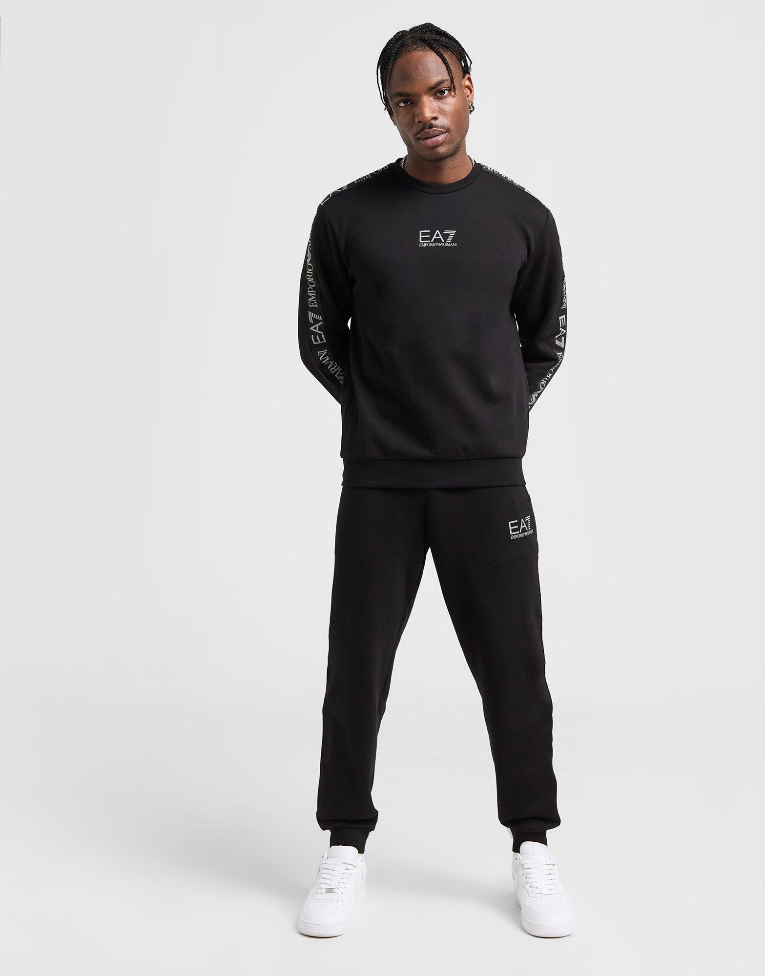 EA7 Emporio Armani Central Tape Crew Tracksuit