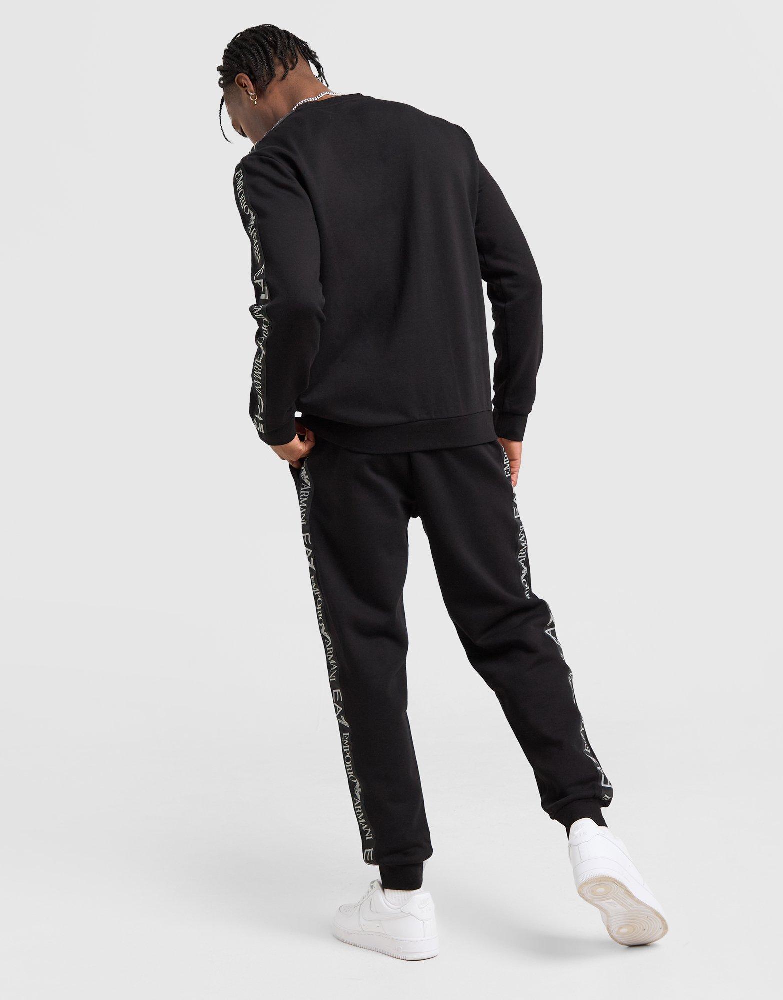 EA7 Emporio Armani Central Tape Crew Tracksuit