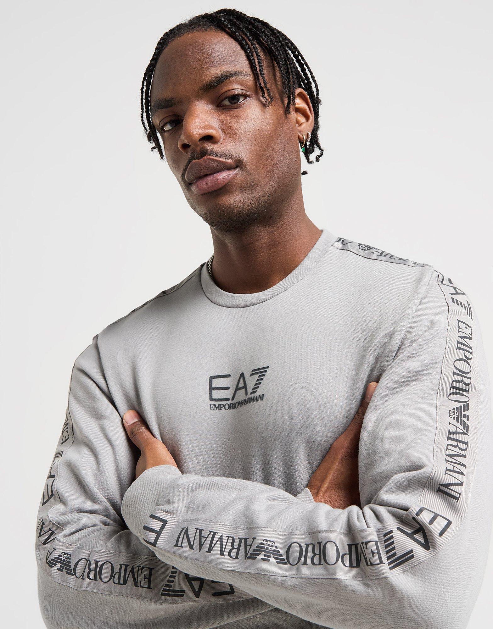 EA7 Emporio Armani Fato de Treino Central Tape Crew