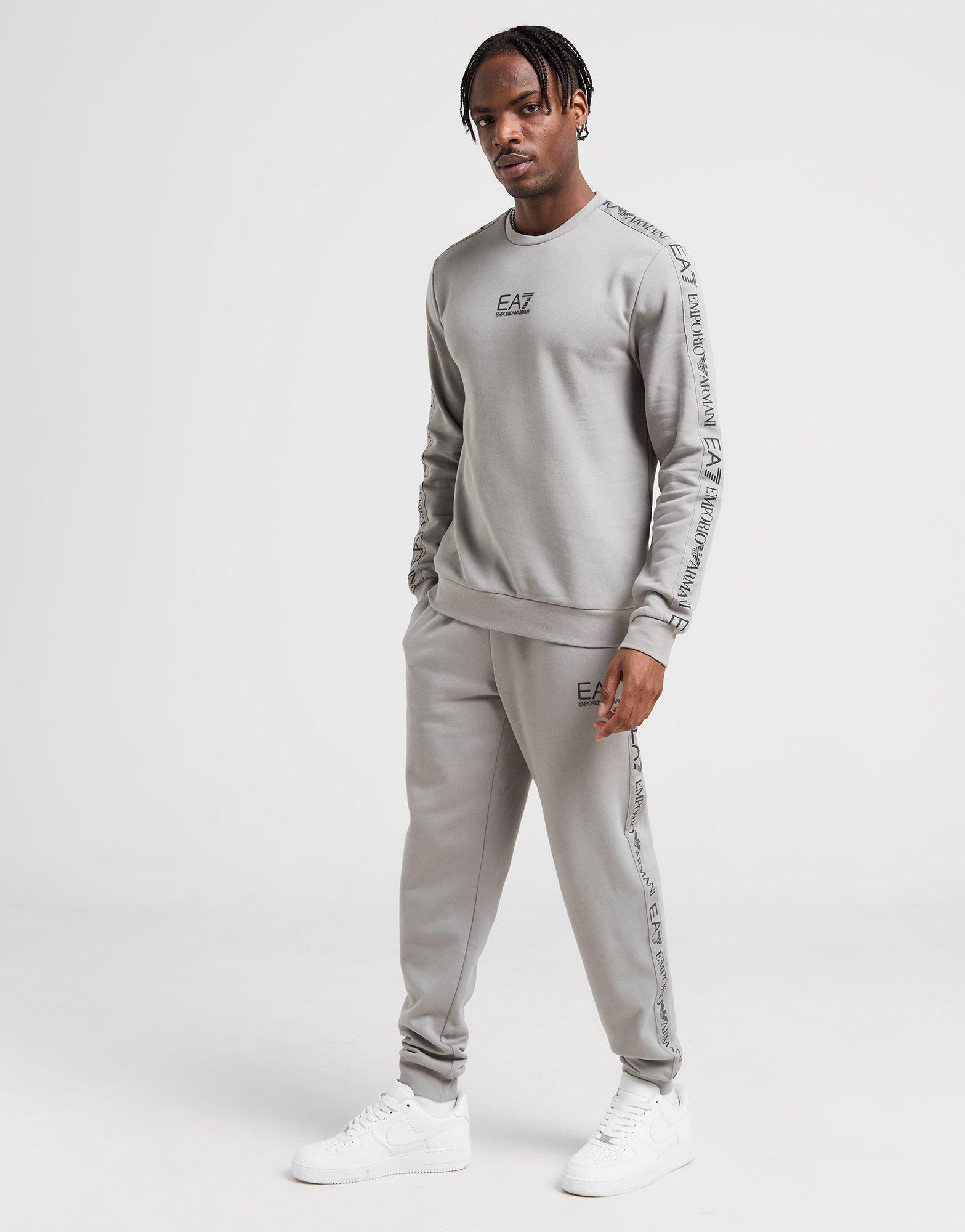 EA7 Emporio Armani Fato de Treino Central Tape Crew