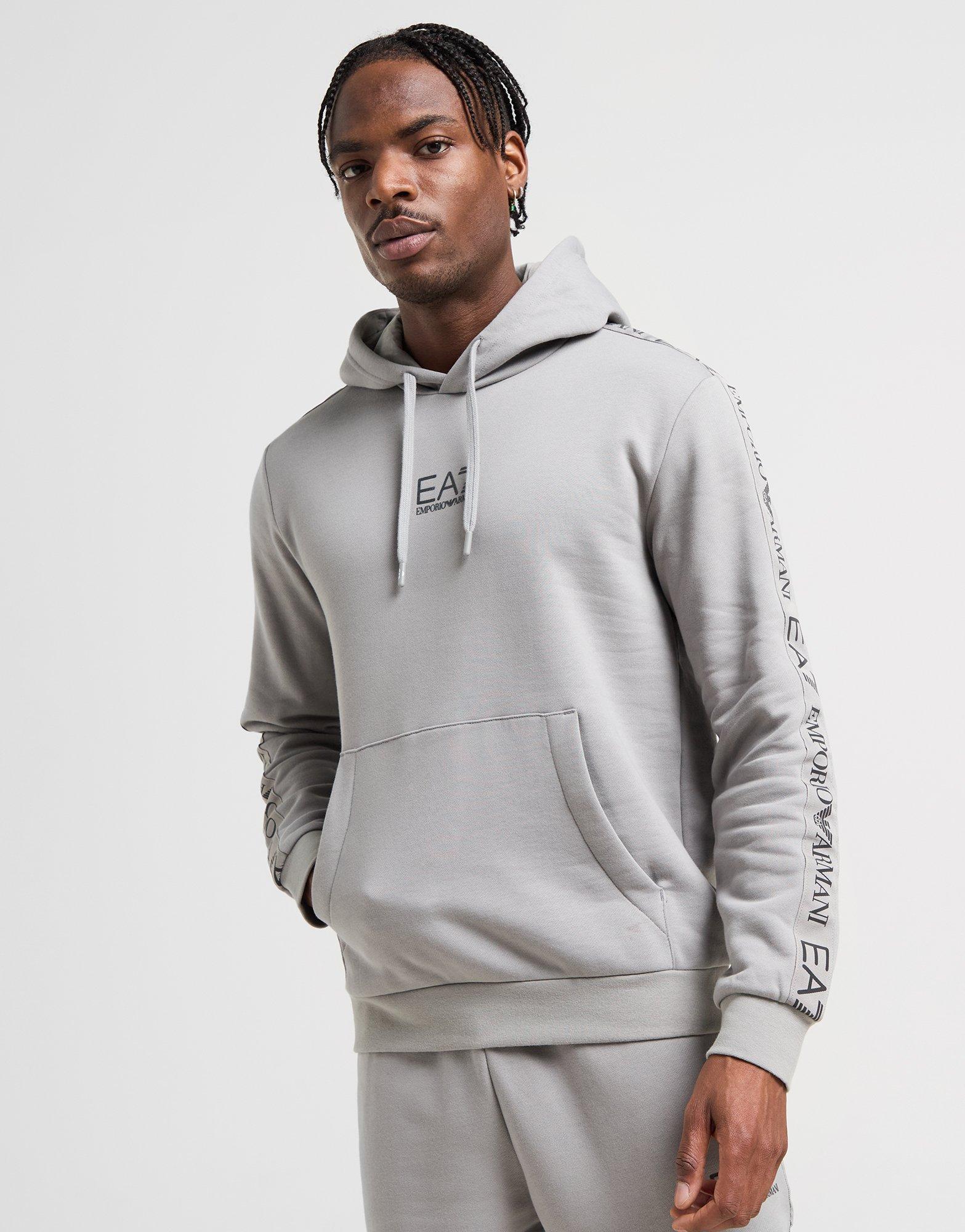 EA7 Emporio Armani Fato de Treino Reflective Logo Hooded