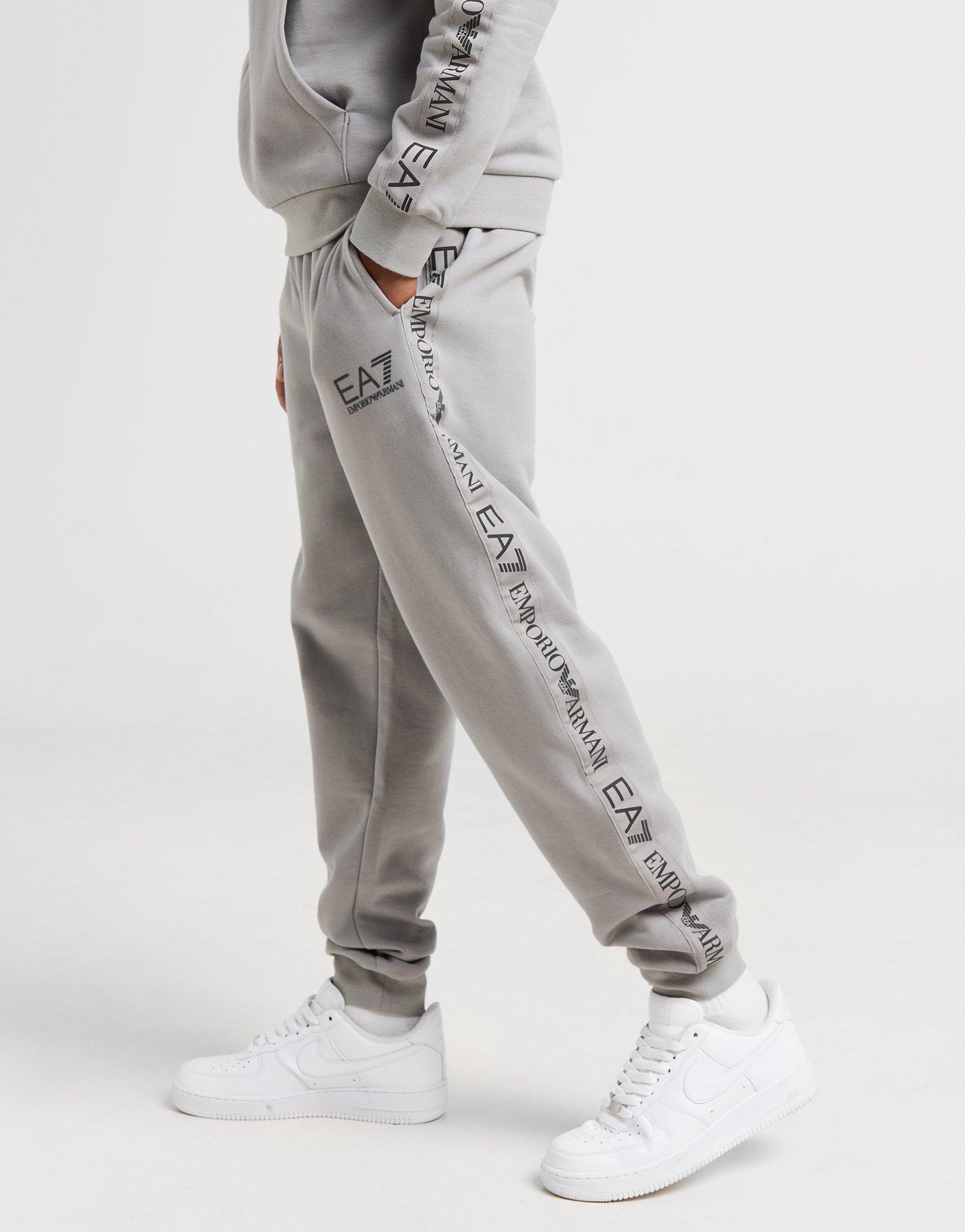 EA7 Emporio Armani Fato de Treino Reflective Logo Hooded