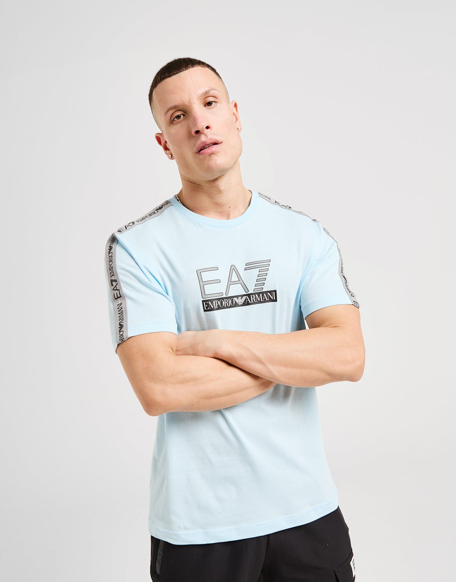 EA7 Emporio Armani Tape Large Logo T-Shirt