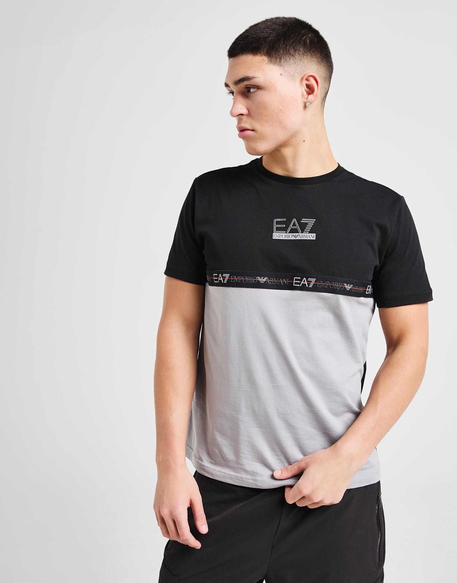 EA7 Emporio Armani Split Tape T-Shirt