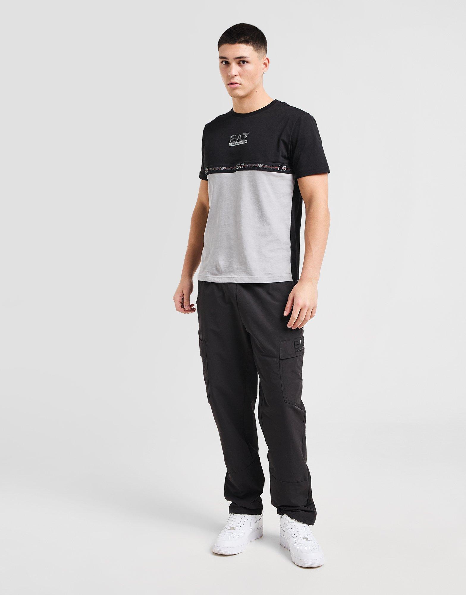 EA7 Emporio Armani Split Tape T-Shirt