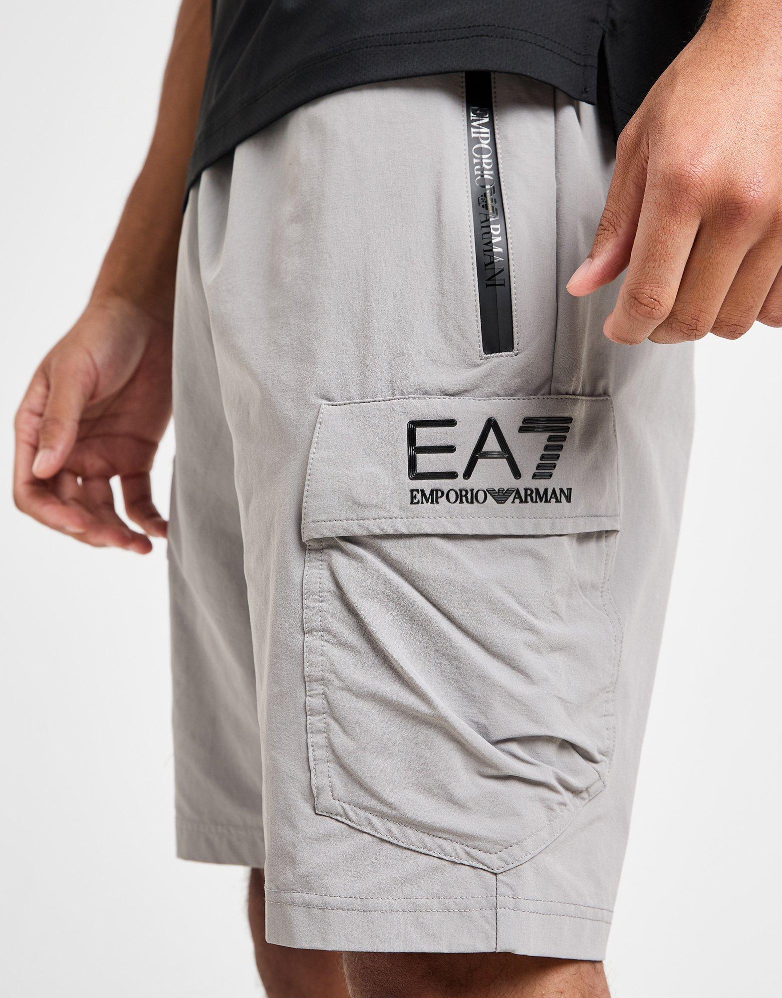 EA7 Emporio Armani Woven Tech Cargo Shorts