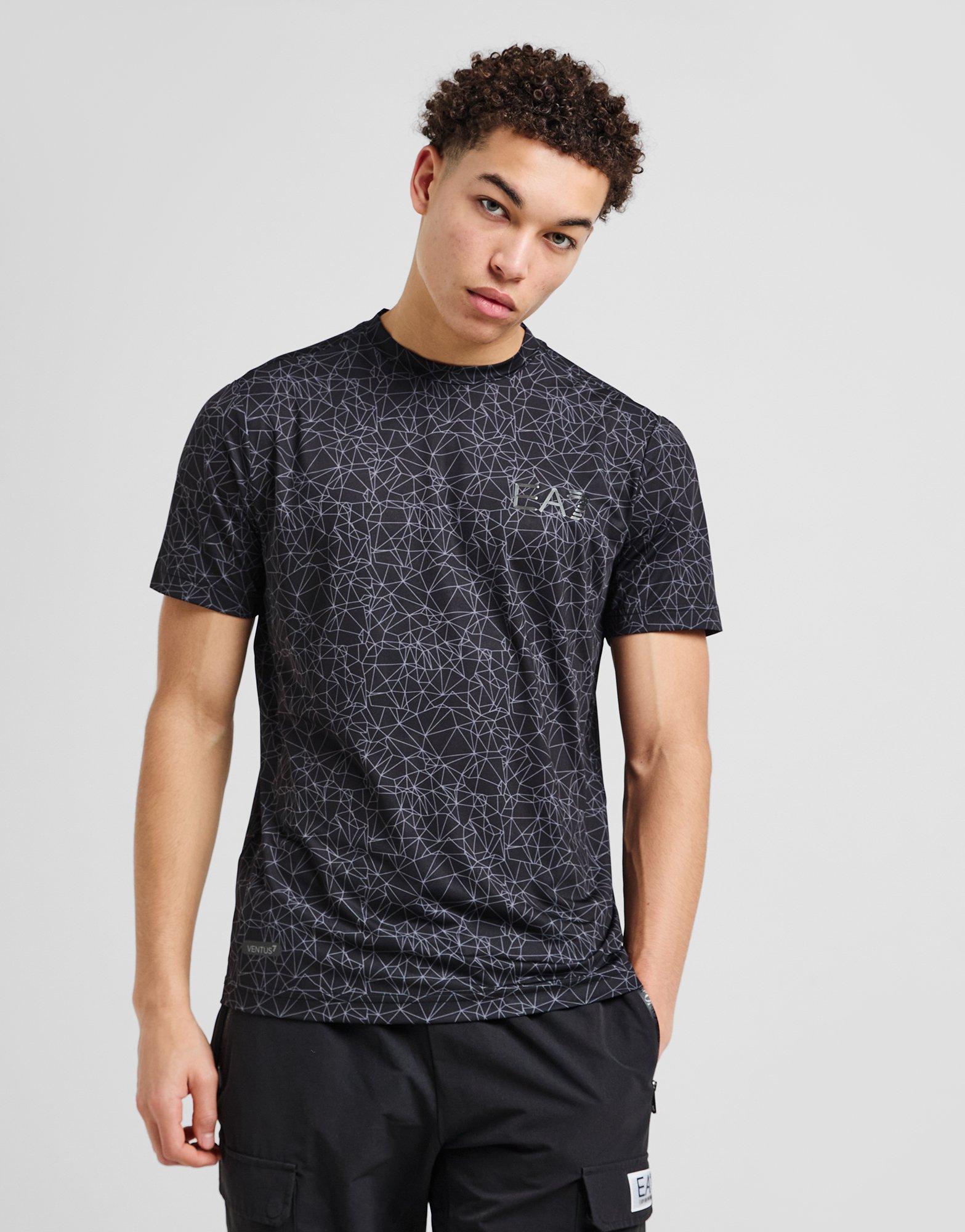 EA7 Emporio Armani Tech All Over Print T-Shirt
