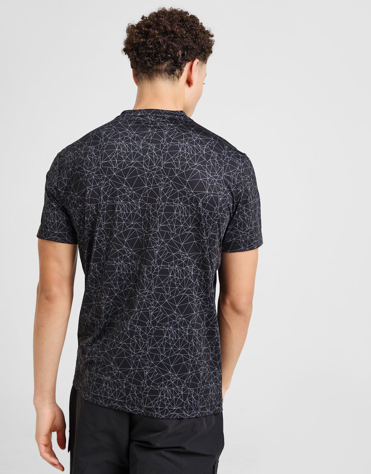 EA7 Emporio Armani Tech All Over Print T-Shirt