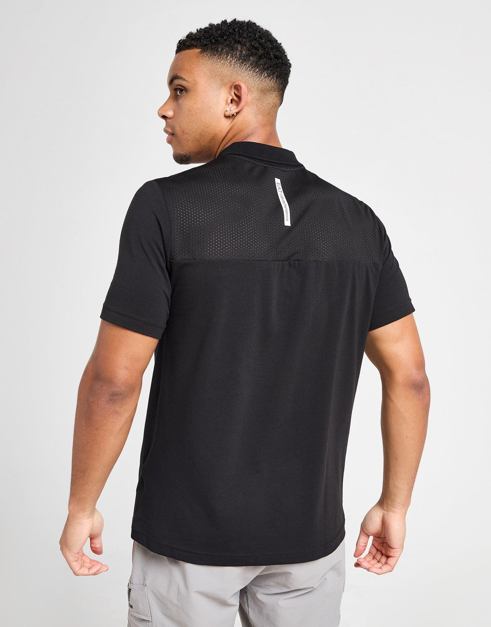 EA7 Emporio Armani Ventus Zipped Poloshirt