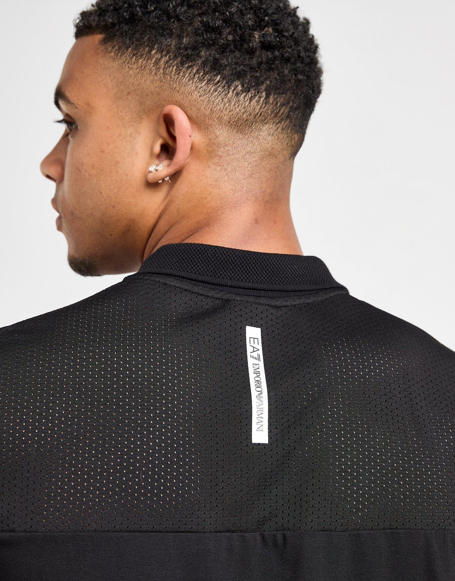 EA7 Emporio Armani Ventus Zipped Poloshirt