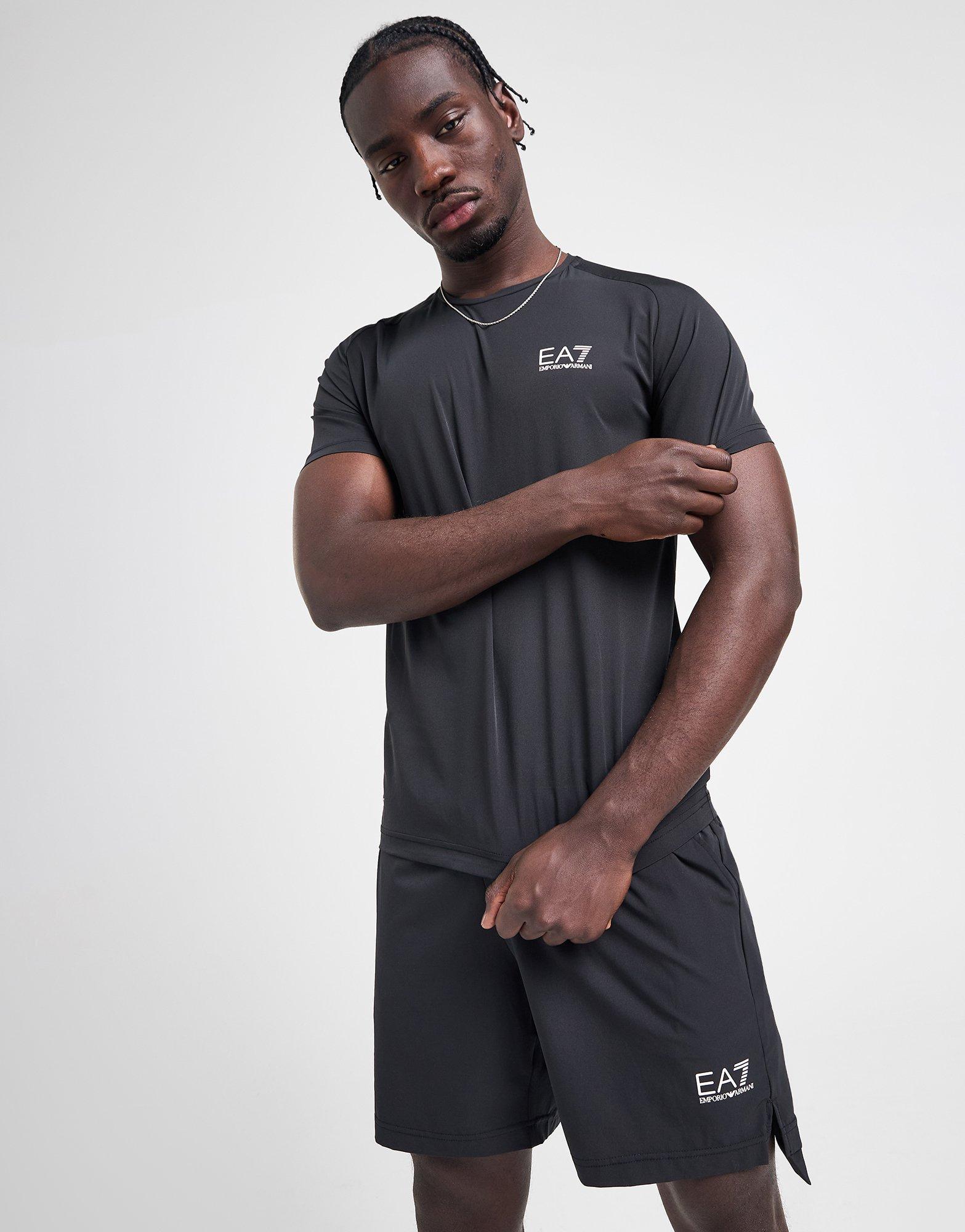 EA7 Emporio Armani Poly T-Shirt/Shorts Set