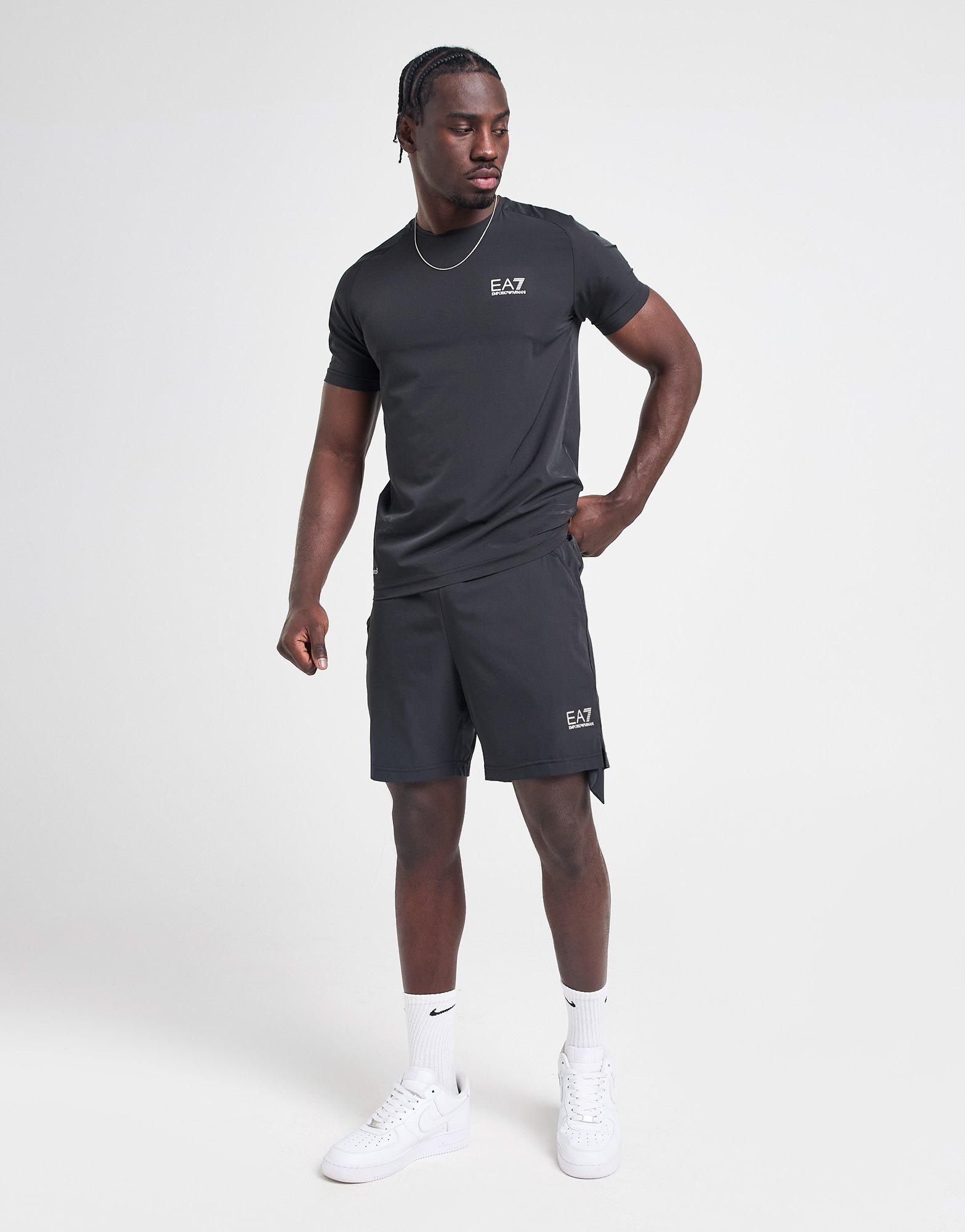 EA7 Emporio Armani Poly T-Shirt/Shorts Set