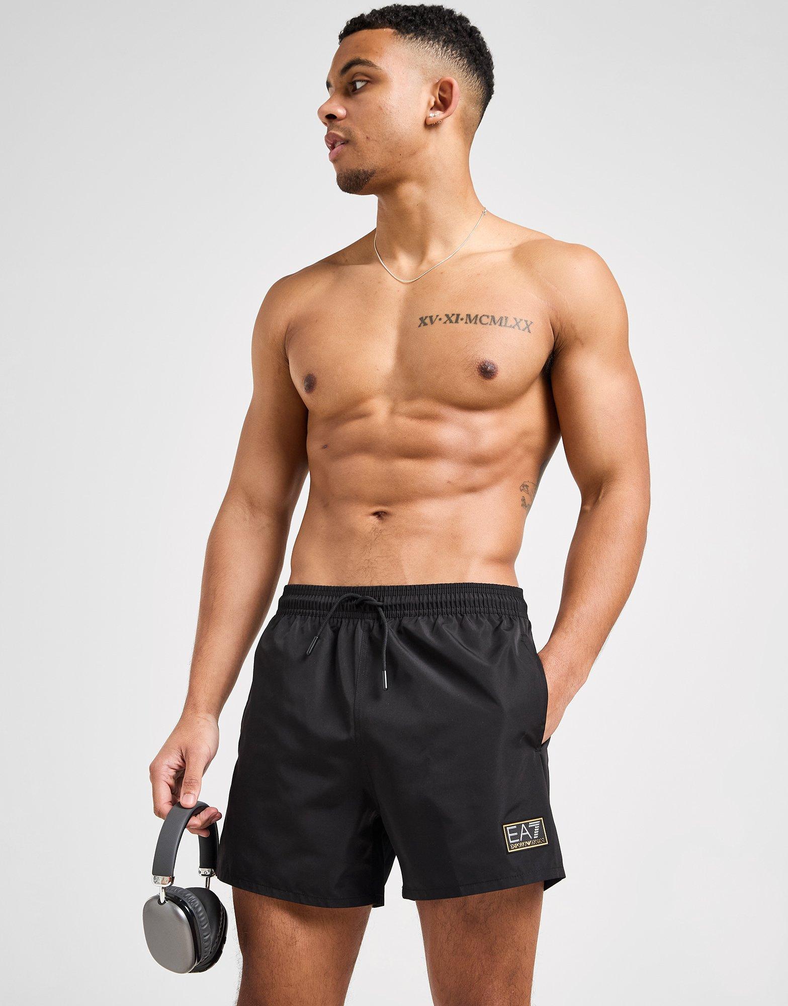 EA7 Emporio Armani Calções de Banho Gold Badge