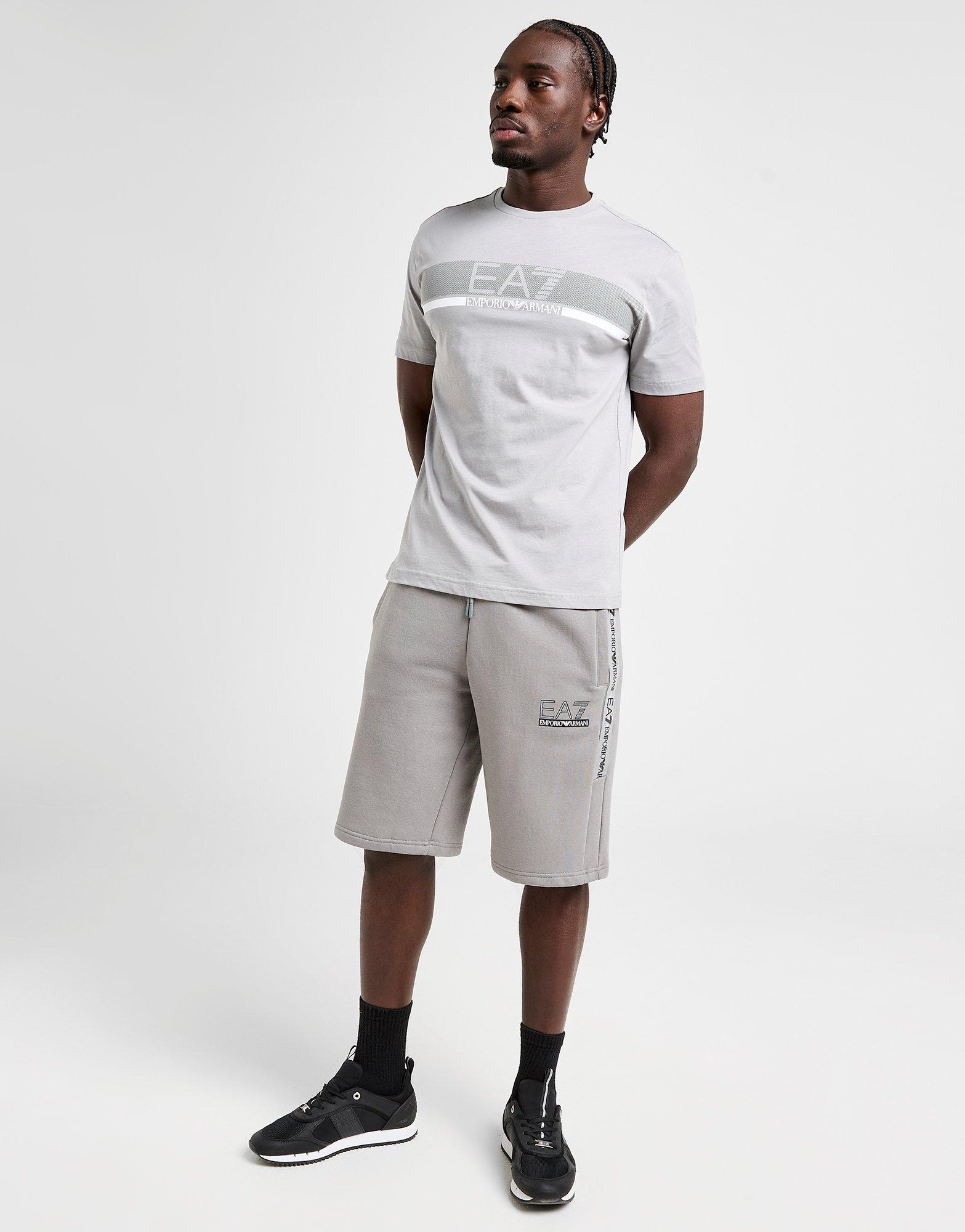 EA7 Emporio Armani Tape Shorts Heren