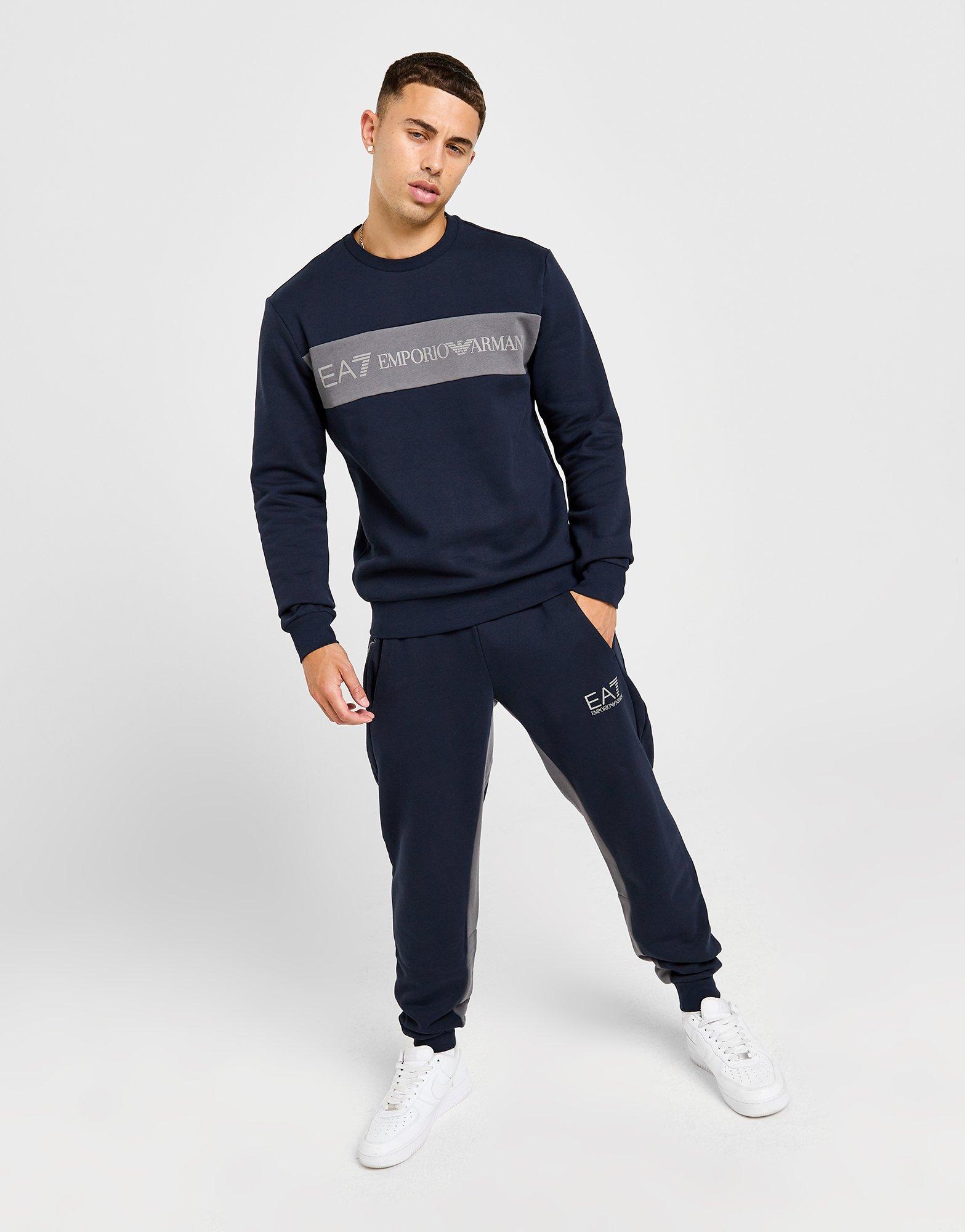 EA7 Emporio Armani Sweatshirt Colour Block Crew