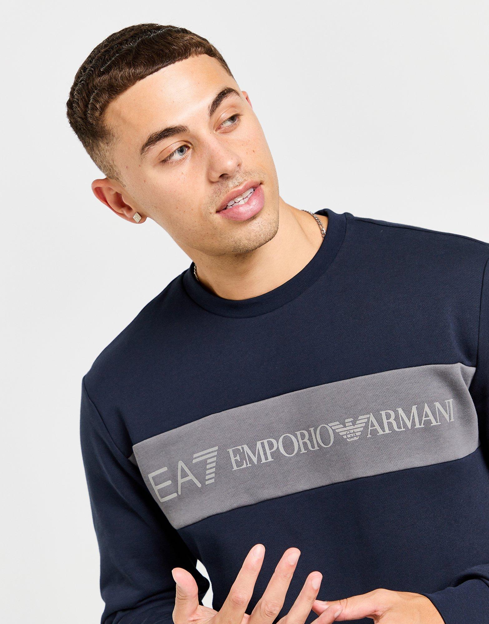 EA7 Emporio Armani Sweatshirt Colour Block Crew