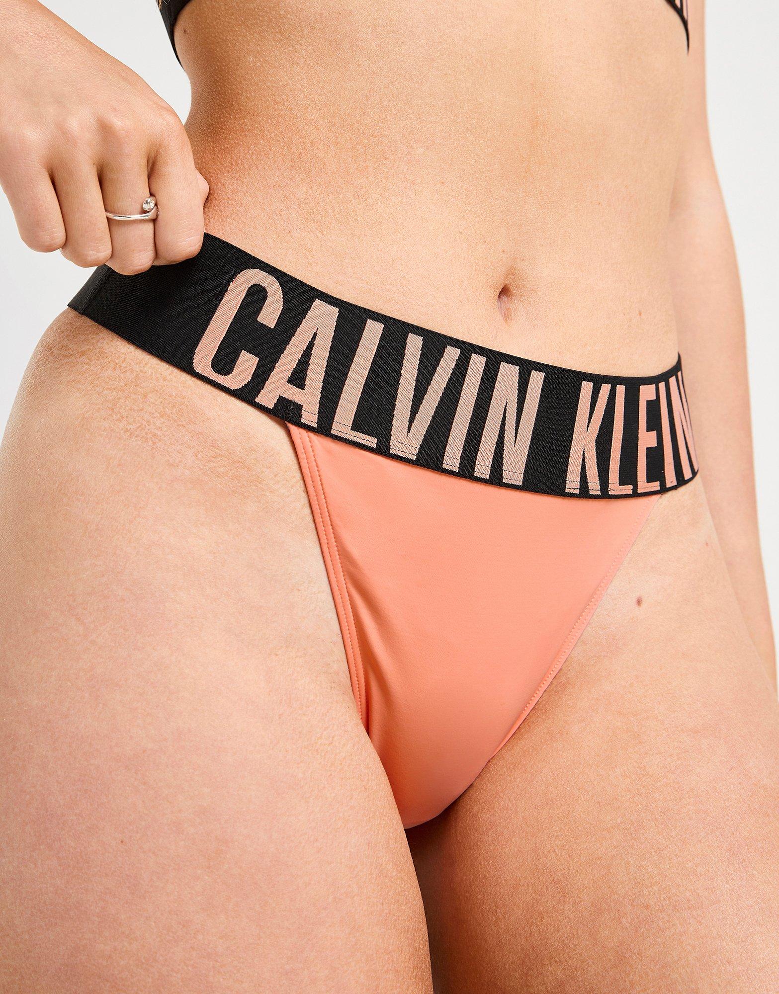 関税込み【  Jeans】Underwear Intense Power Thong Orange Calvin Klein Underwear Intense Power Thong - JD