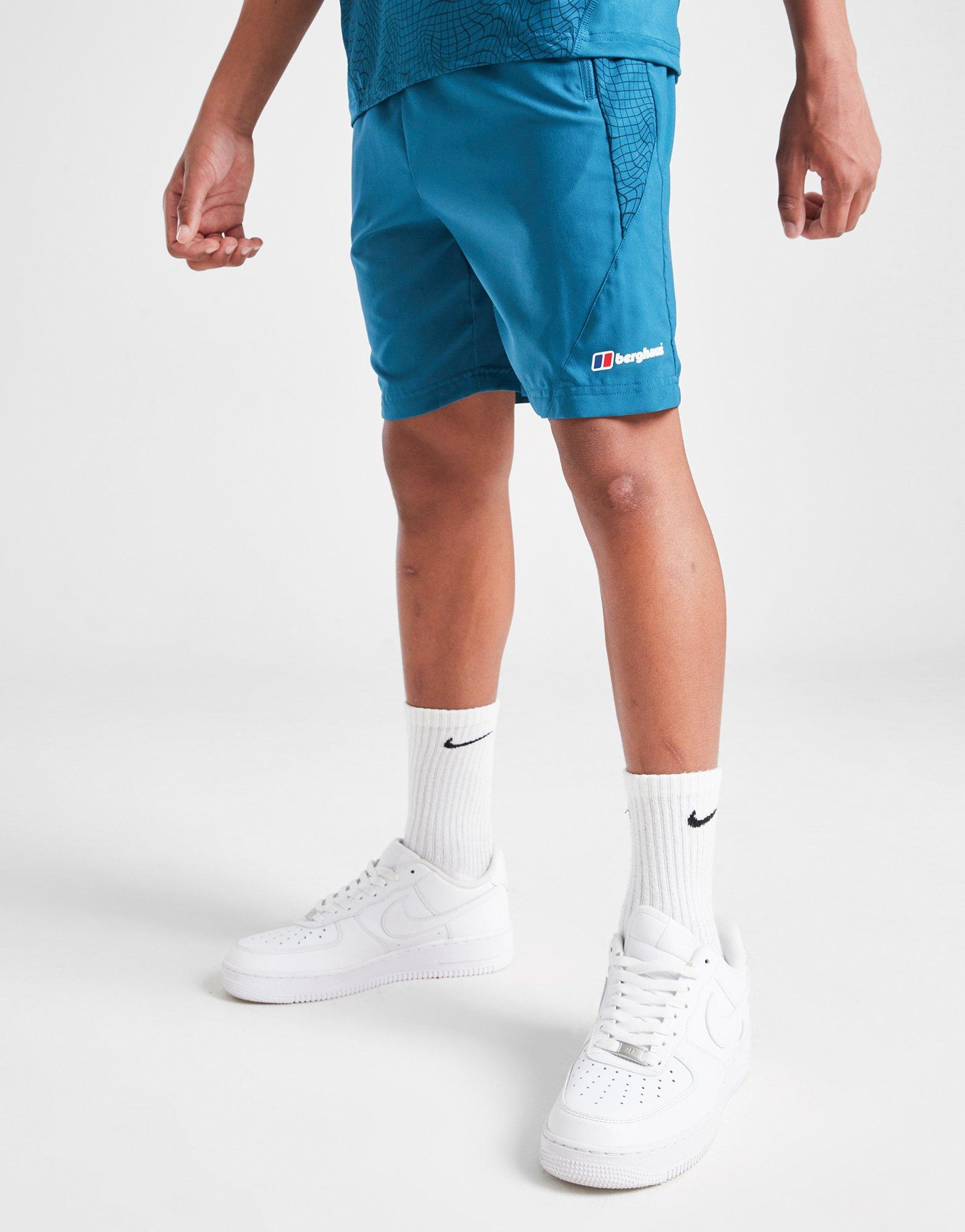 Berghaus All Over Print Grid Shorts Junior