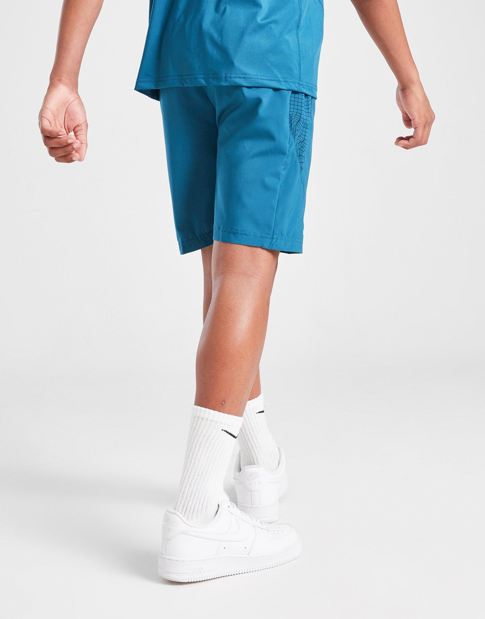 Berghaus All Over Print Grid Shorts Junior