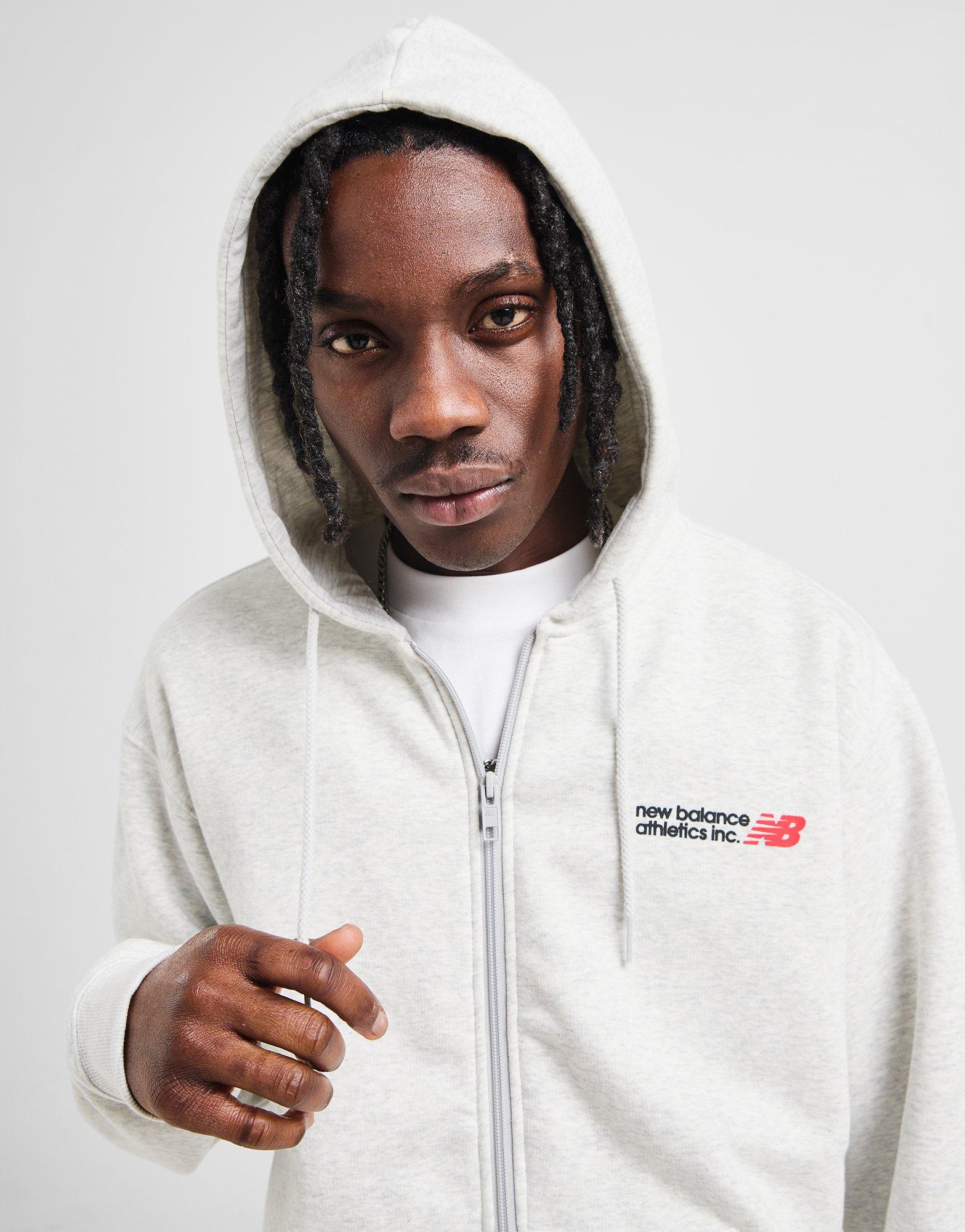 New Balance Core Logo Full Zip Hoodie