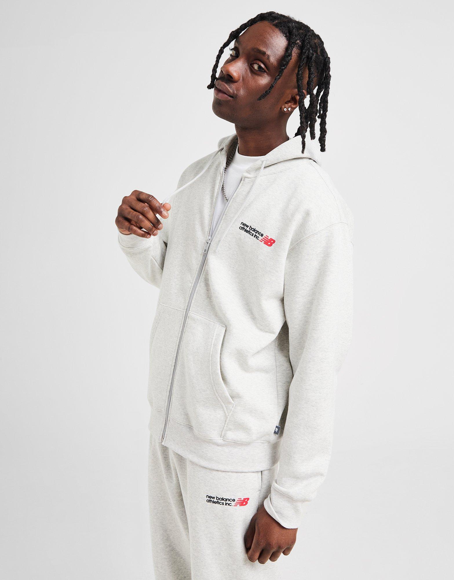 New Balance Core Logo Full Zip Hoodie