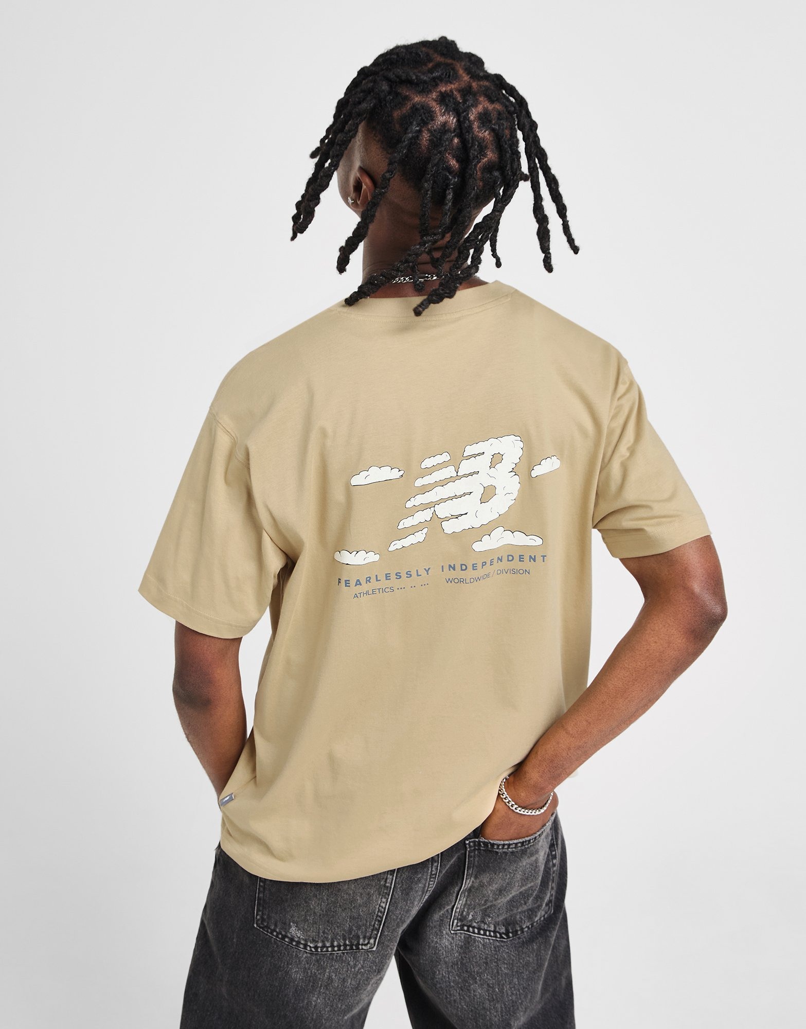 Brown New Balance Cloud T-Shirt - JD Sports Global