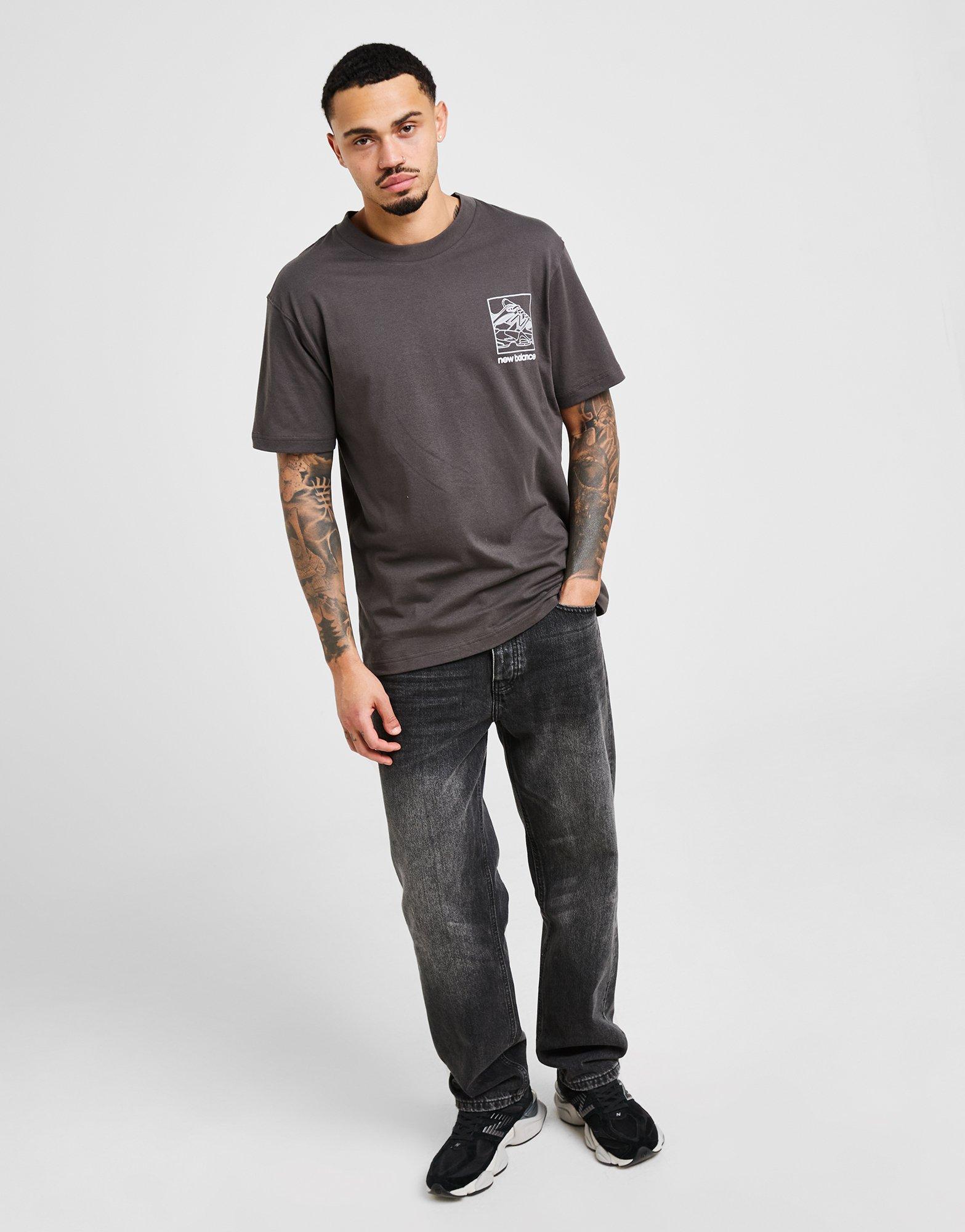 Black New Balance 9060 Sketch T-Shirt - JD Sports Global