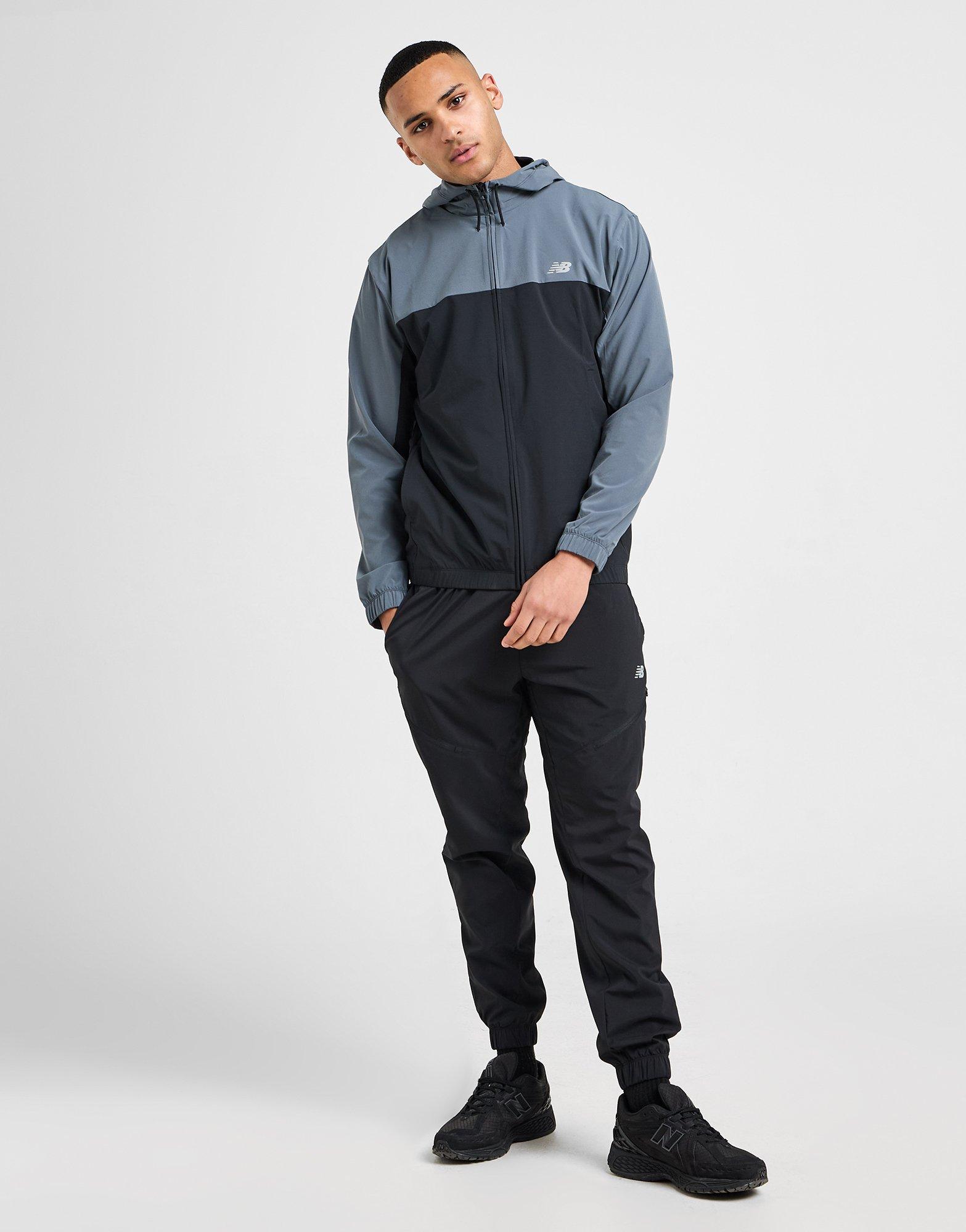 Black New Balance Colour Block Woven Jacket - JD Sports Global