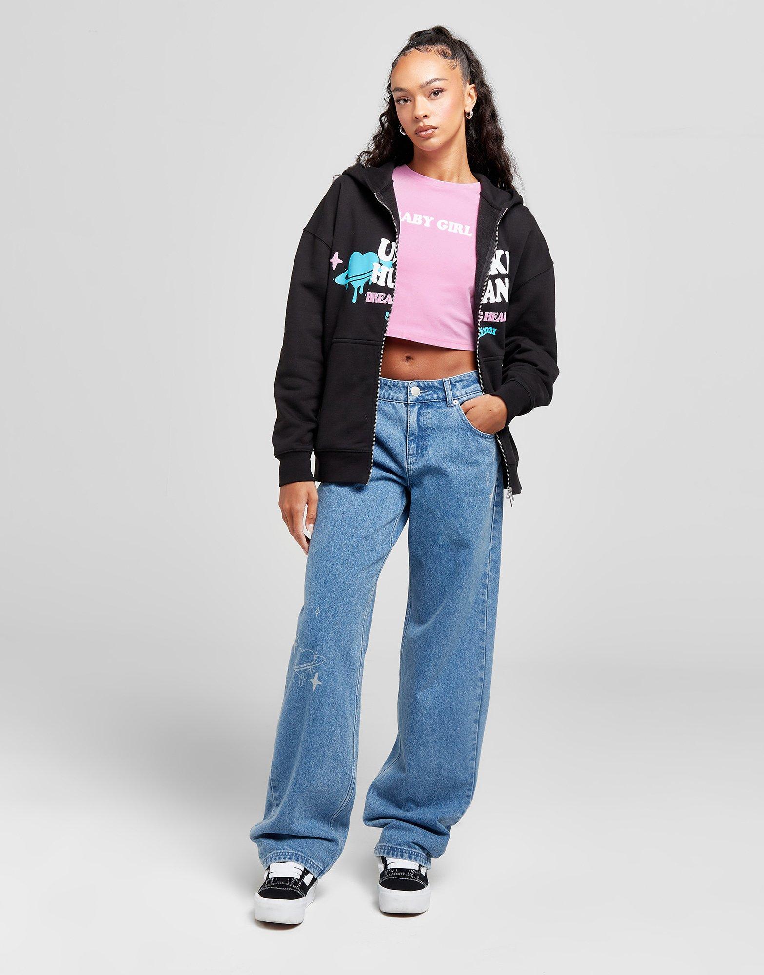 Unlike Humans Mid-Rise Loose Jeans