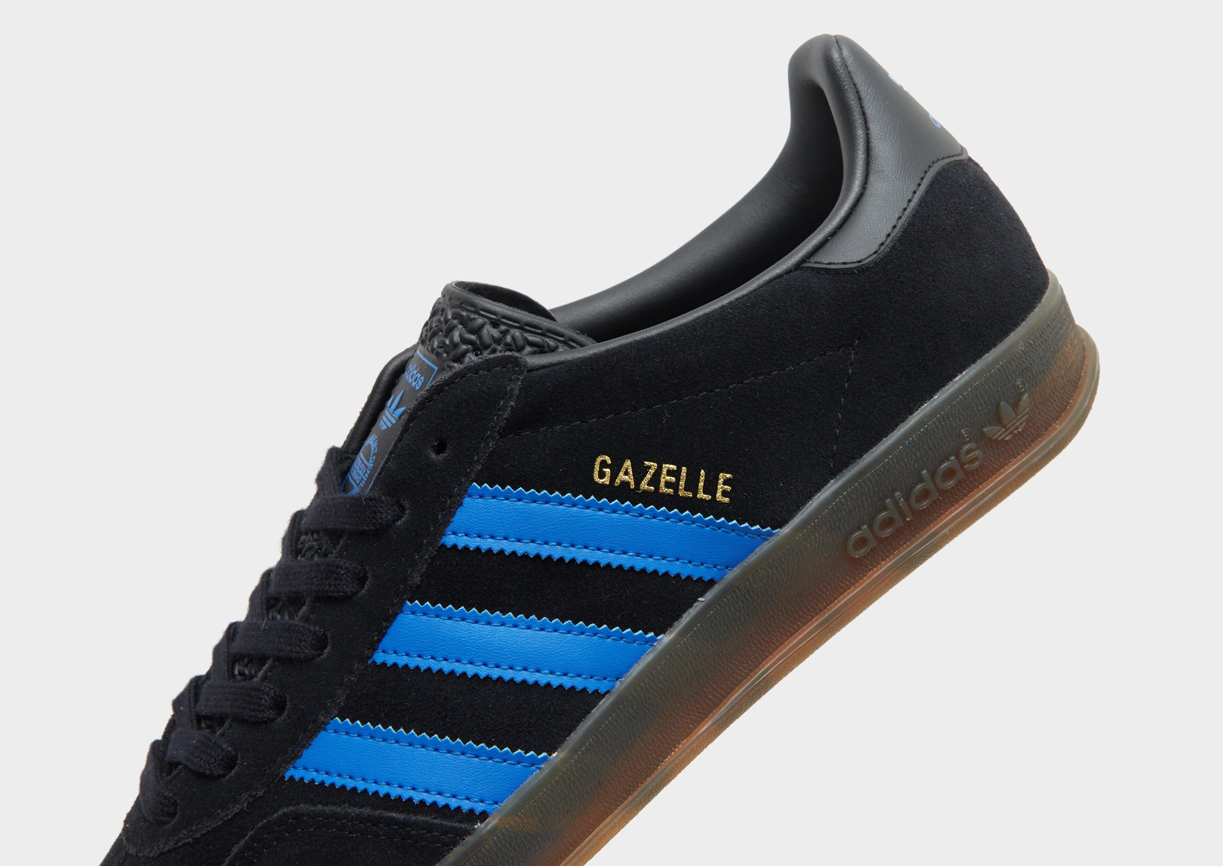 Black adidas Originals Gazelle Indoor | JD Sports UK