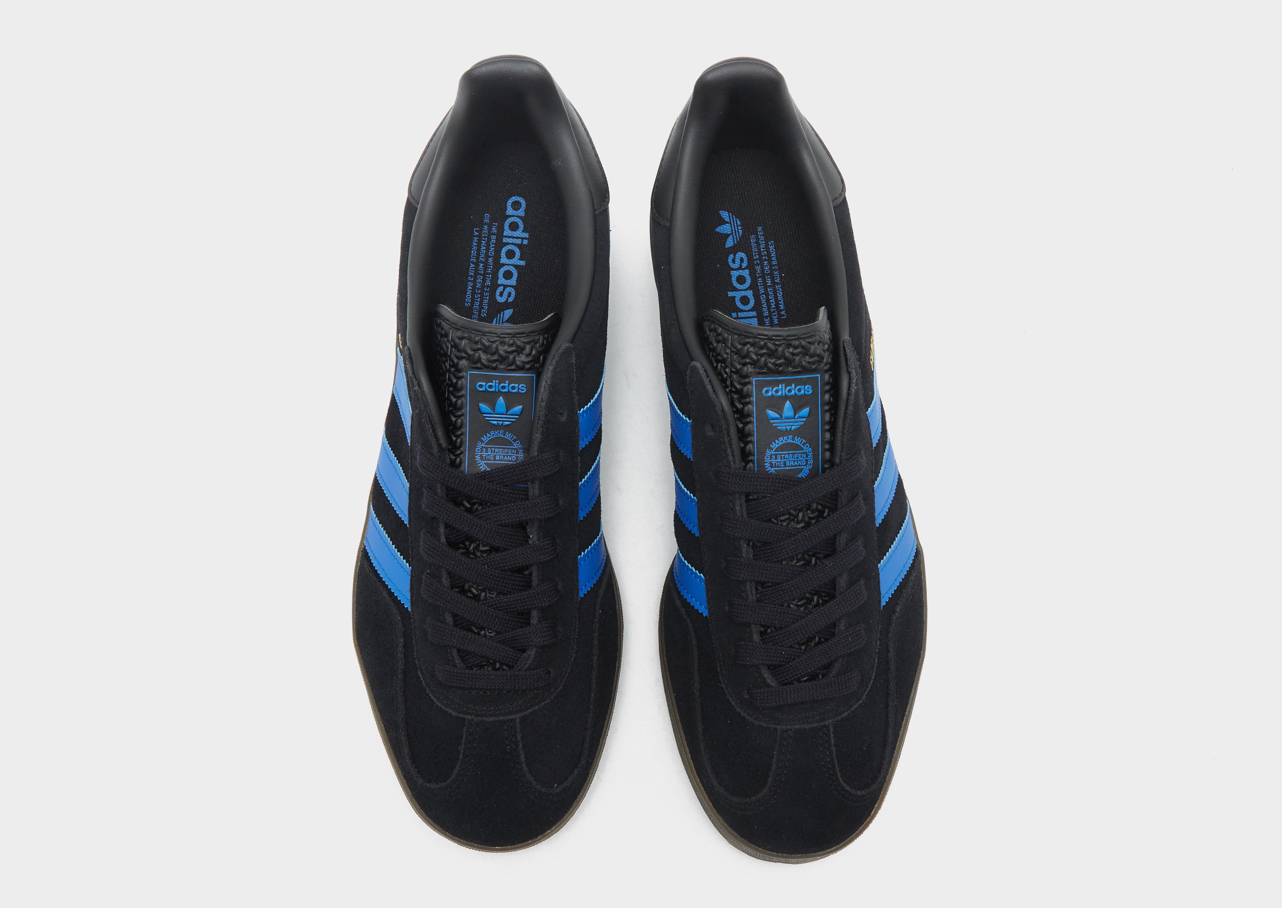 Black adidas Originals Gazelle Indoor | JD Sports UK