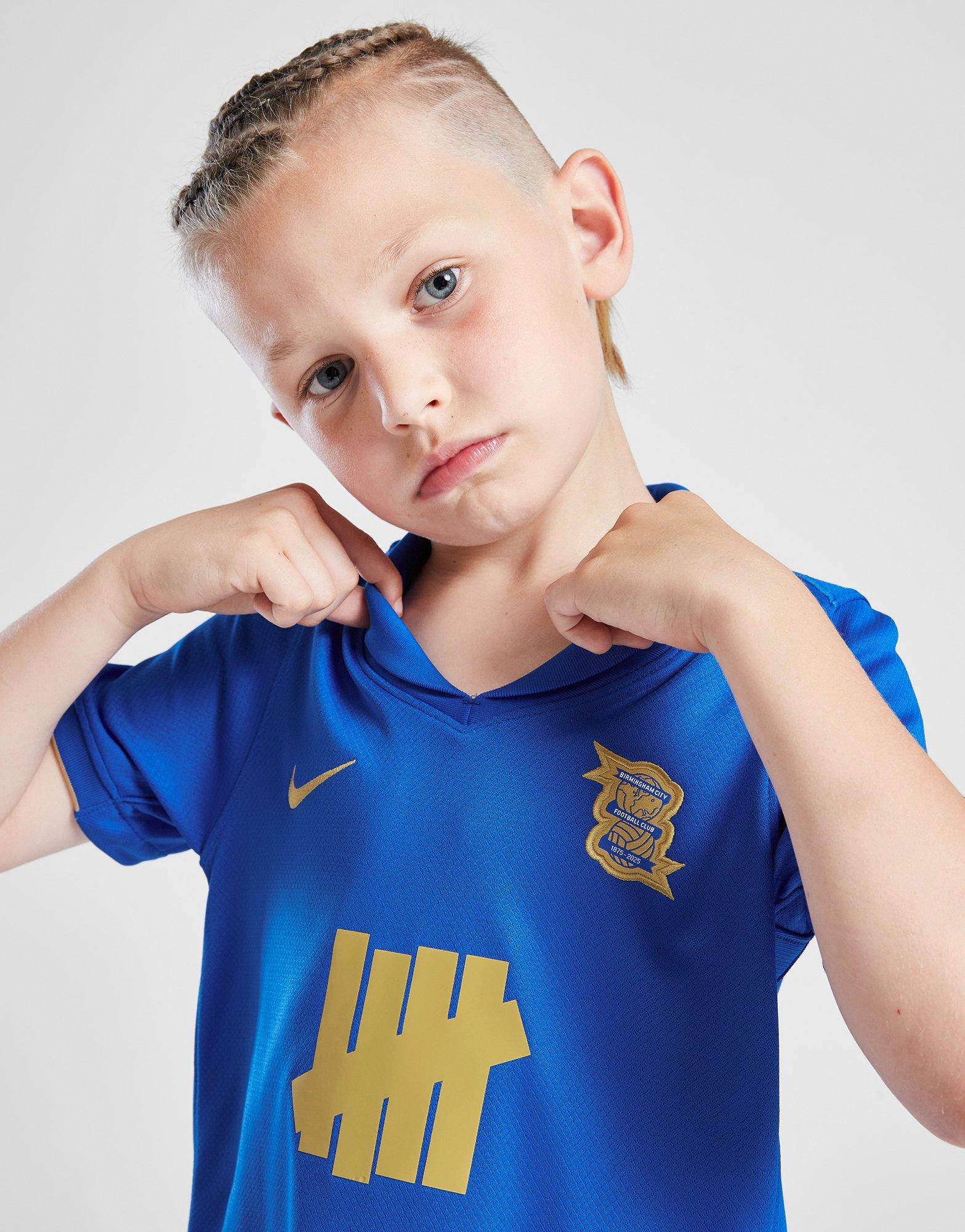 Blue Nike Birmingham City FC 2025/26 Home Kit Children - JD