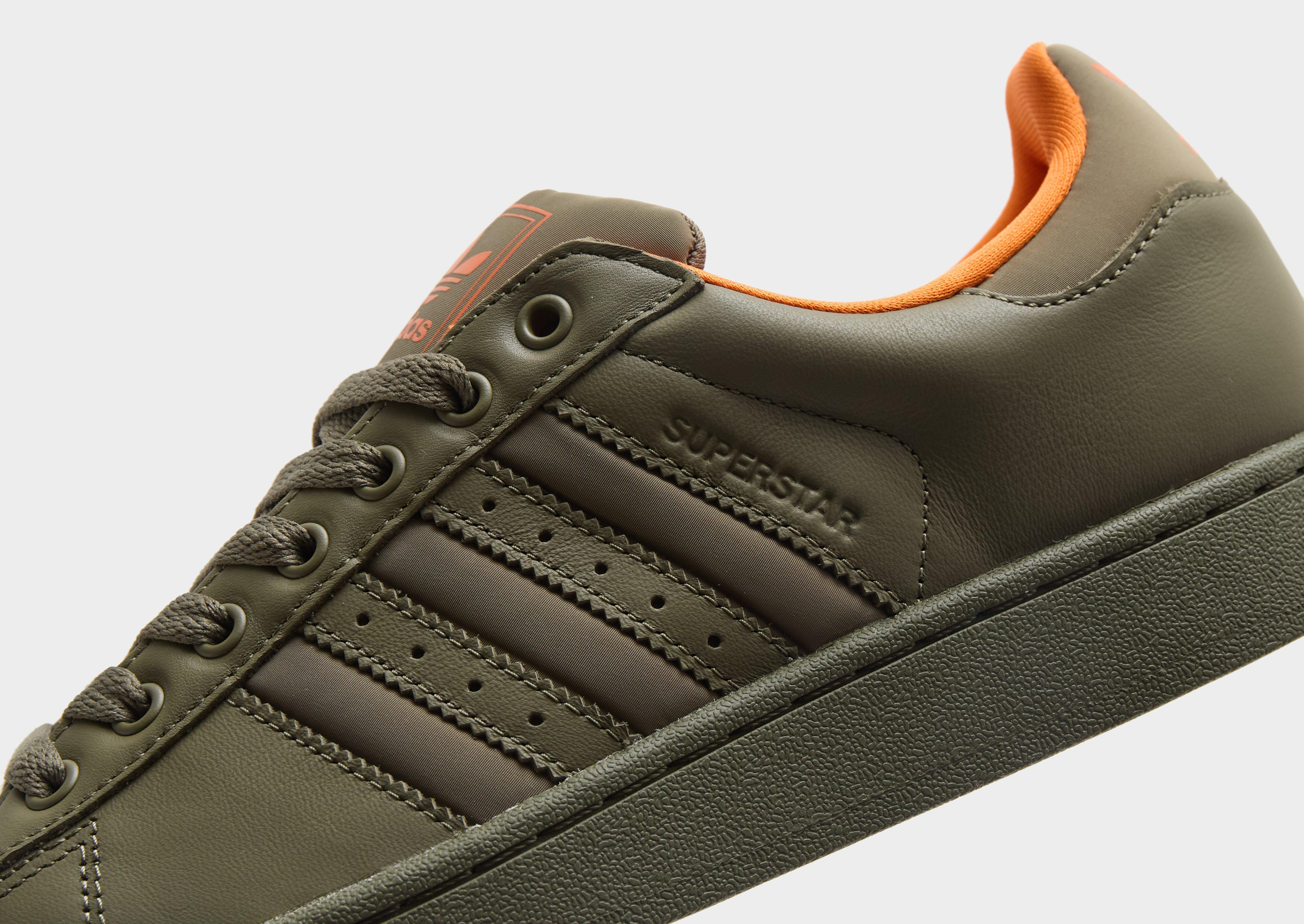 ◇adidas◇ Superstar II Khaki Orange JI0096 adidas Originals