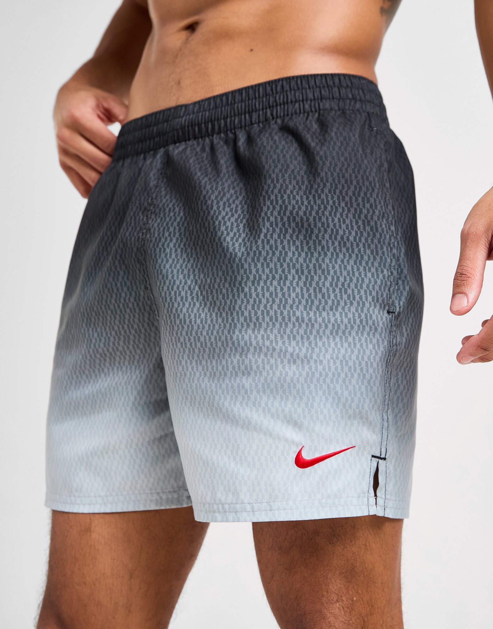 Black Nike All Over Print Fade Swim Shorts - JD Sports Global