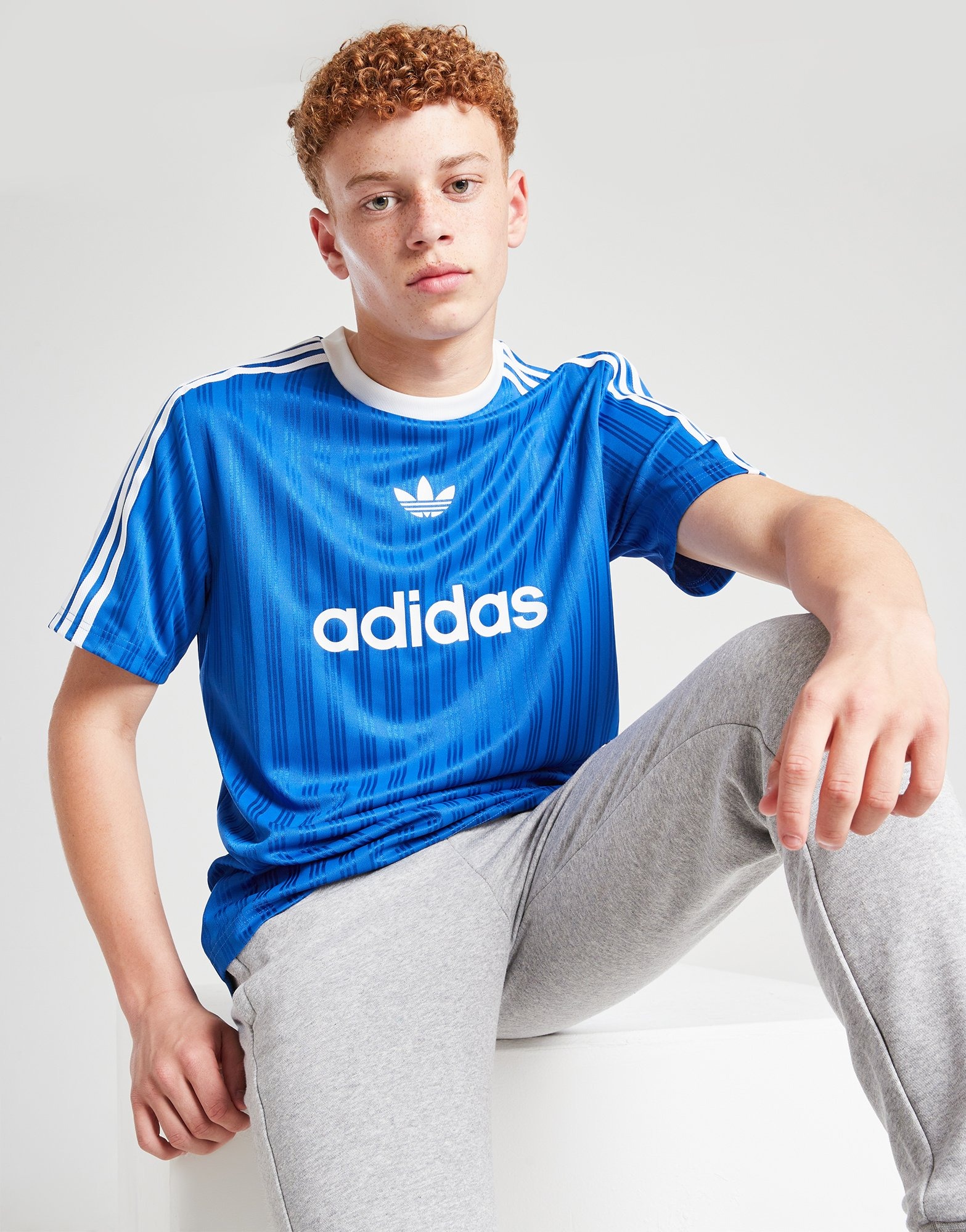 【超おすすめライン】adidas originals BLUE VERSION T-shirt Blue adidas Originals Adicolour T-Shirt Junior - JD Sports