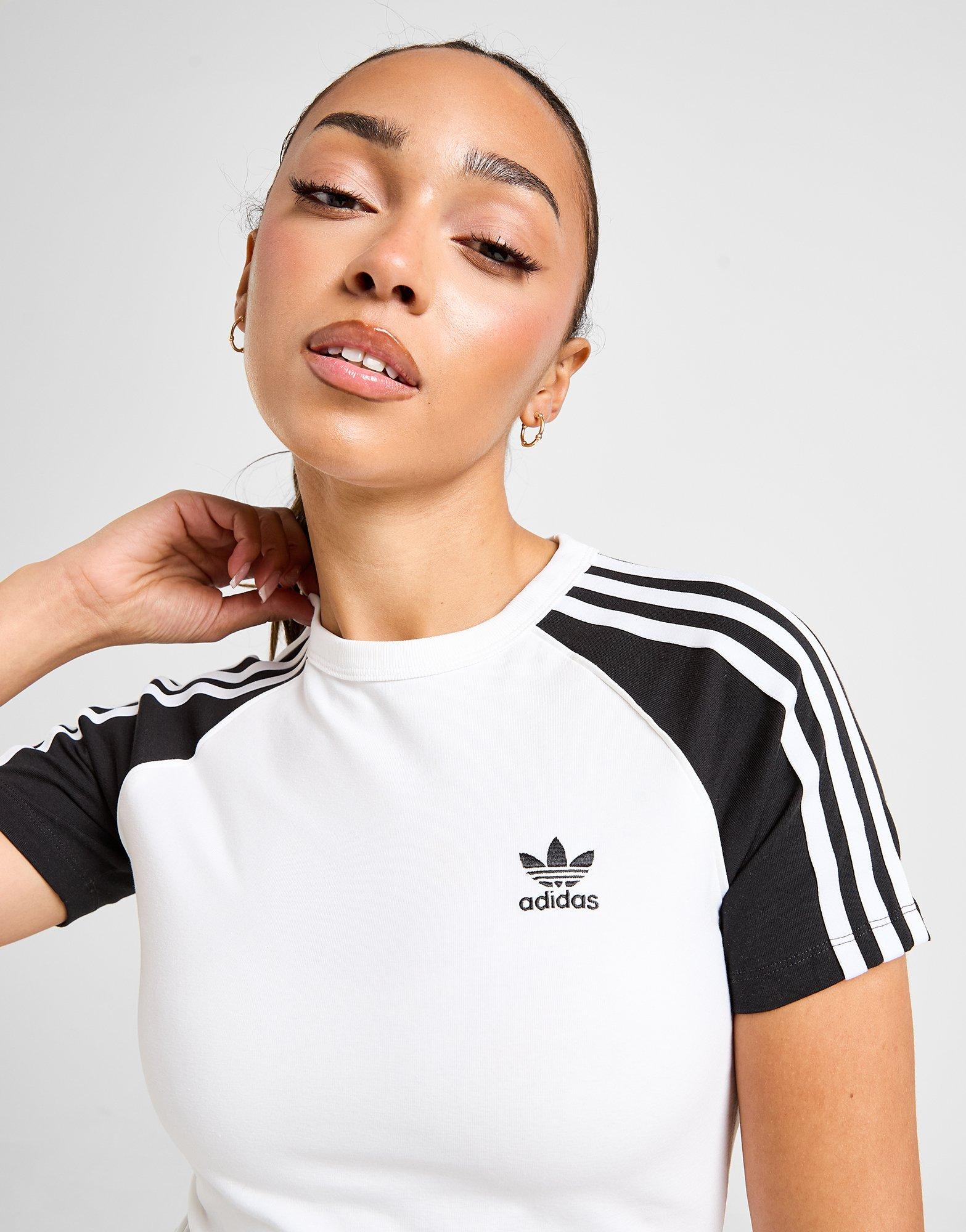 adidas Originals Camiseta Adicolor Raglan Slim 3 bandas